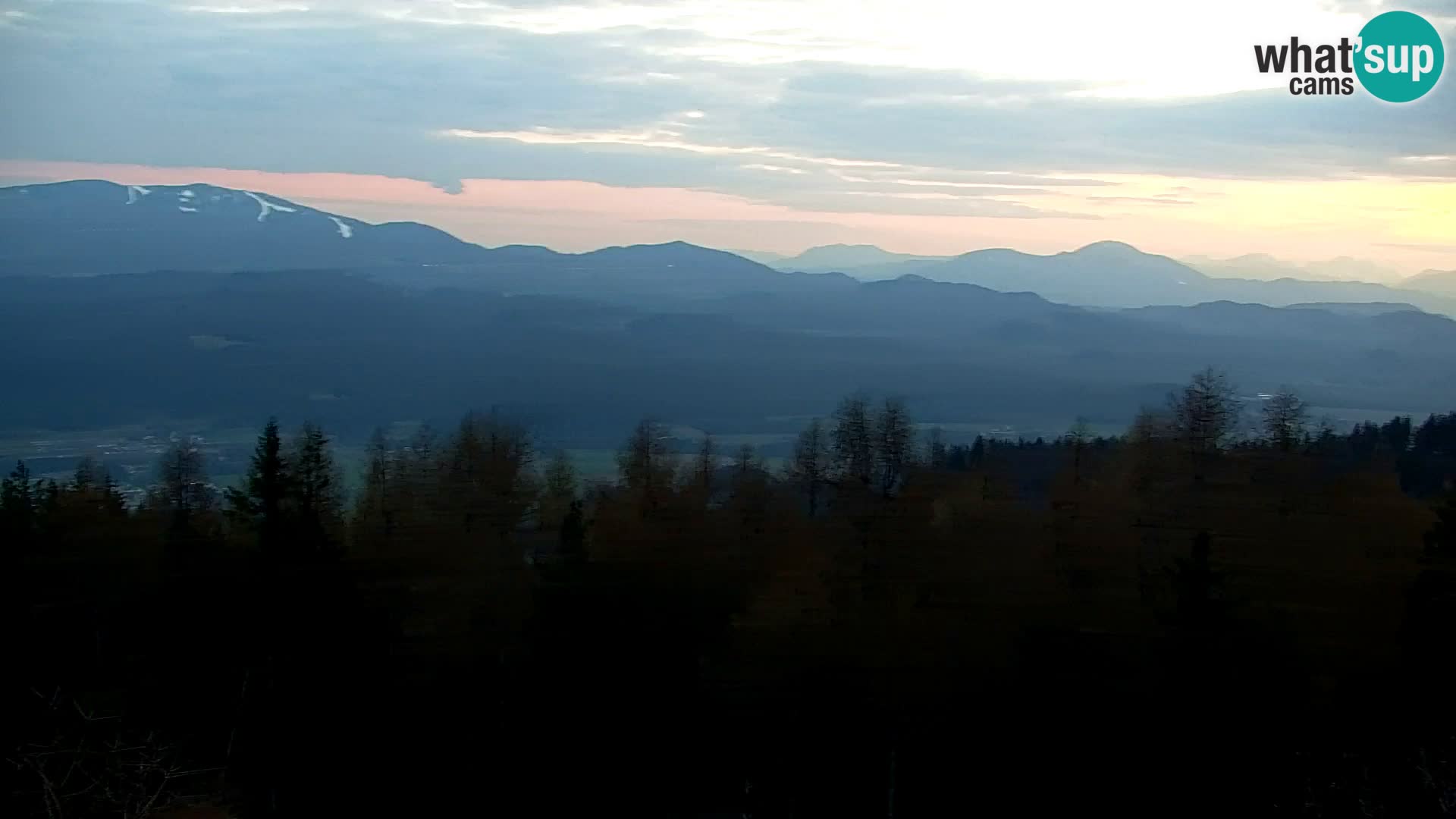 Webcam Kapunar | Monte Kapuna hacia Austria y Pohorje