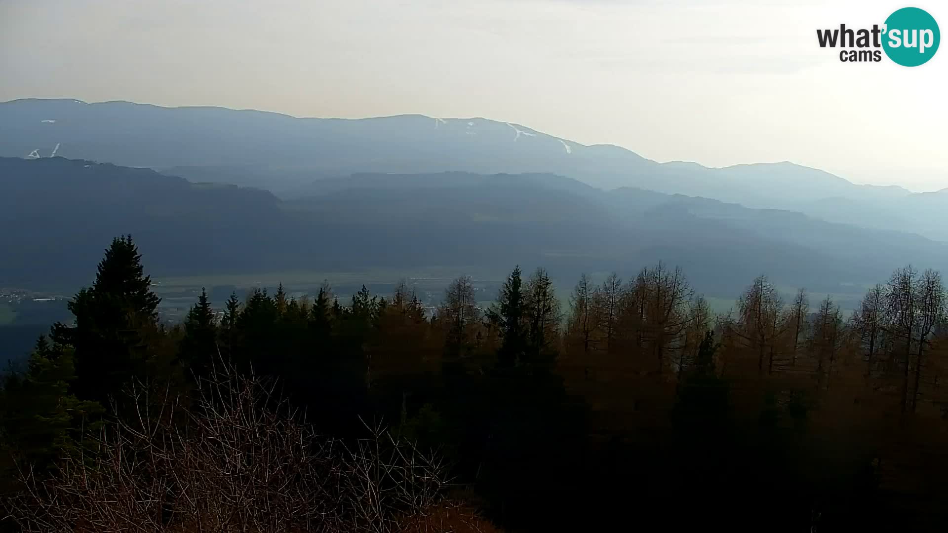 Webcam Kapunar | Monte Kapuna hacia Austria y Pohorje
