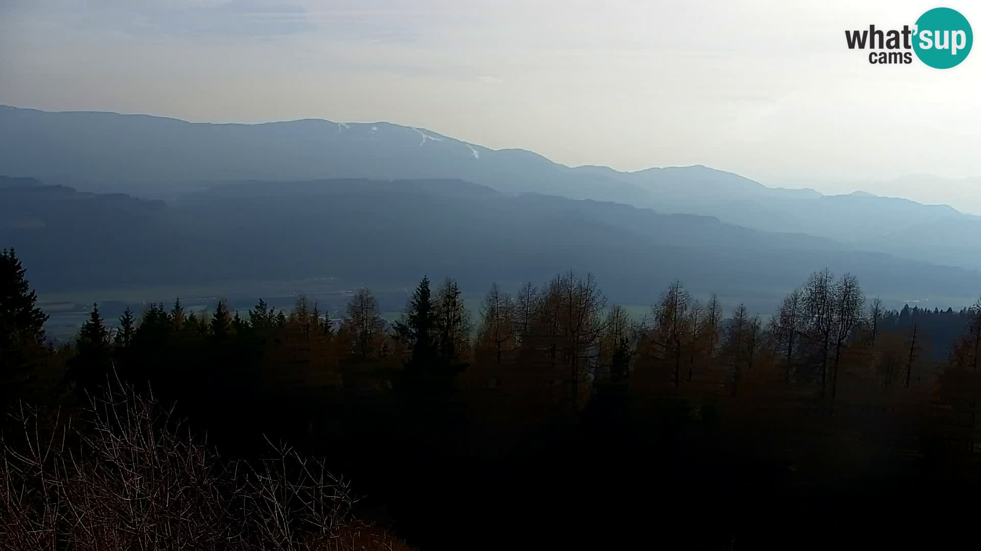 Webcam Kapunar | Monte Kapuna hacia Austria y Pohorje