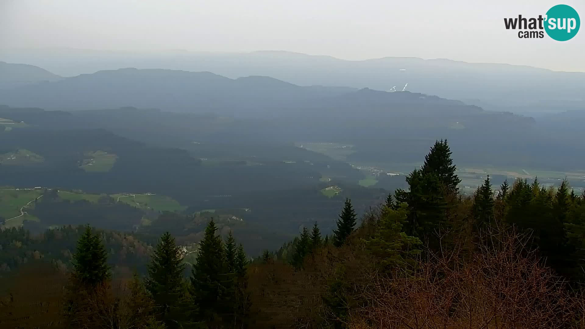Webcam Kapunar | Monte Kapuna hacia Austria y Pohorje