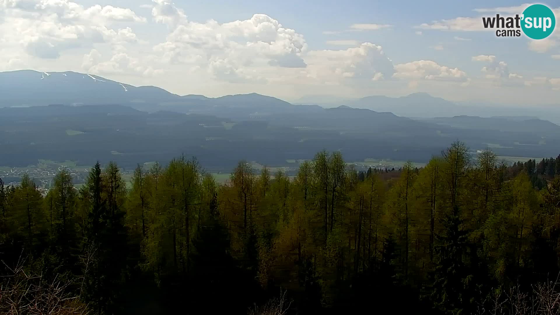 Webcam Kapunar | Monte Kapuna hacia Austria y Pohorje