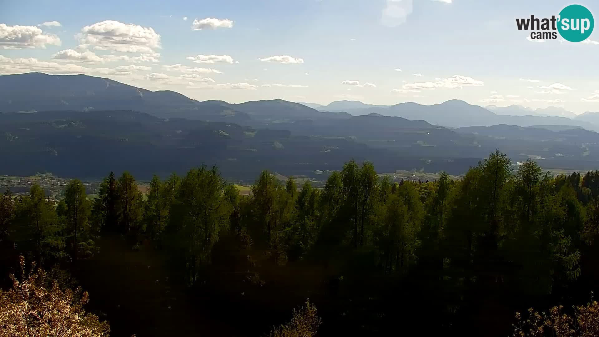 Webcam Kapunar | Monte Kapuna hacia Austria y Pohorje
