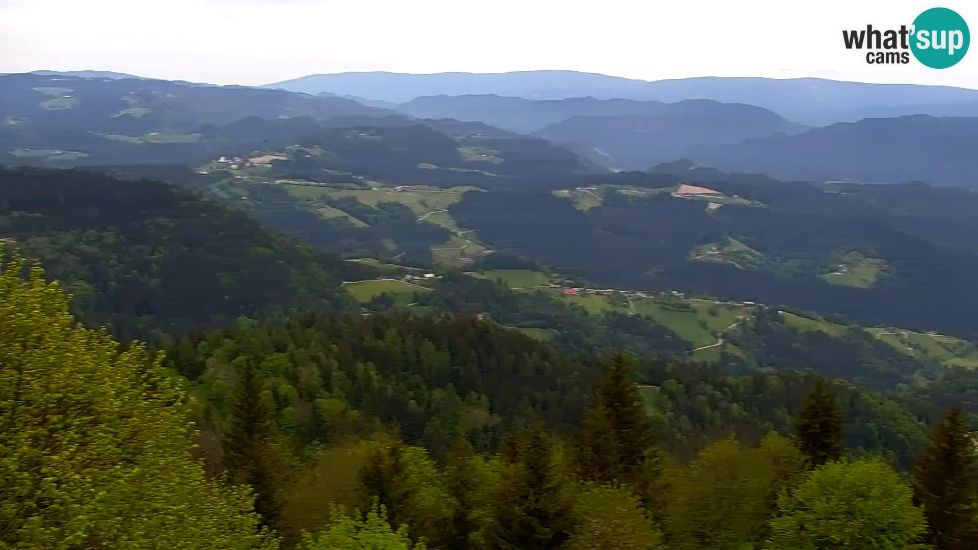 Webcam Kapunar | Monte Kapuna hacia Austria y Pohorje