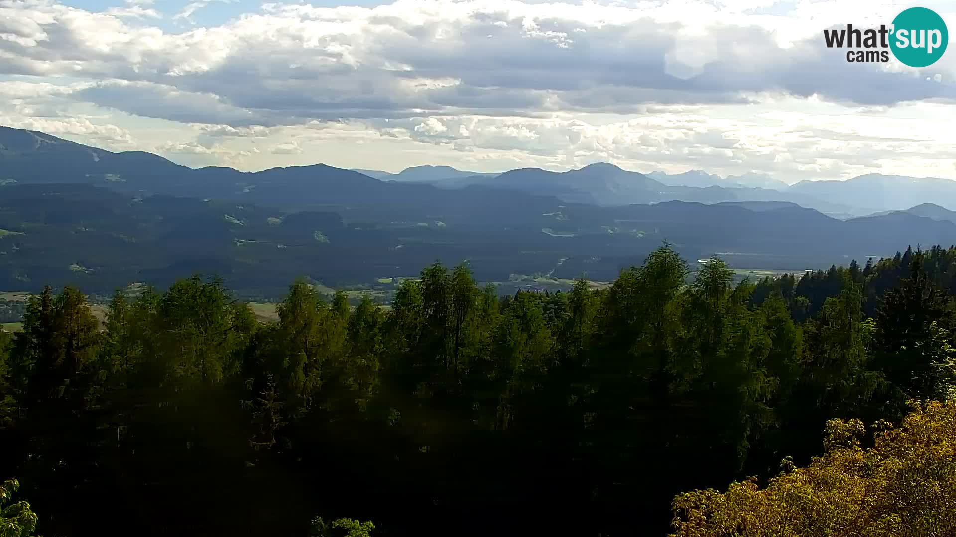 Webcam Kapunar | Monte Kapuna hacia Austria y Pohorje