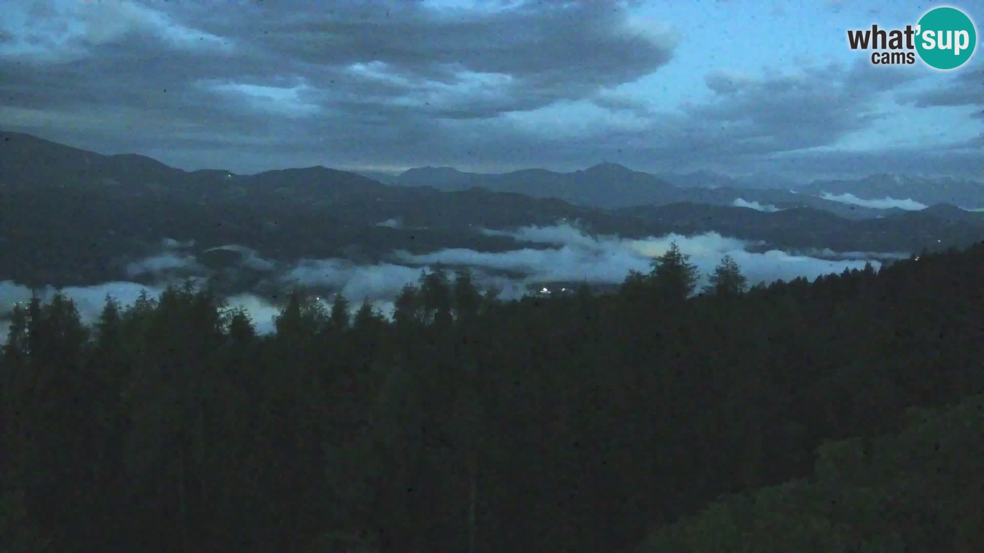 Webcam Kapunar | Monte Kapuna hacia Austria y Pohorje