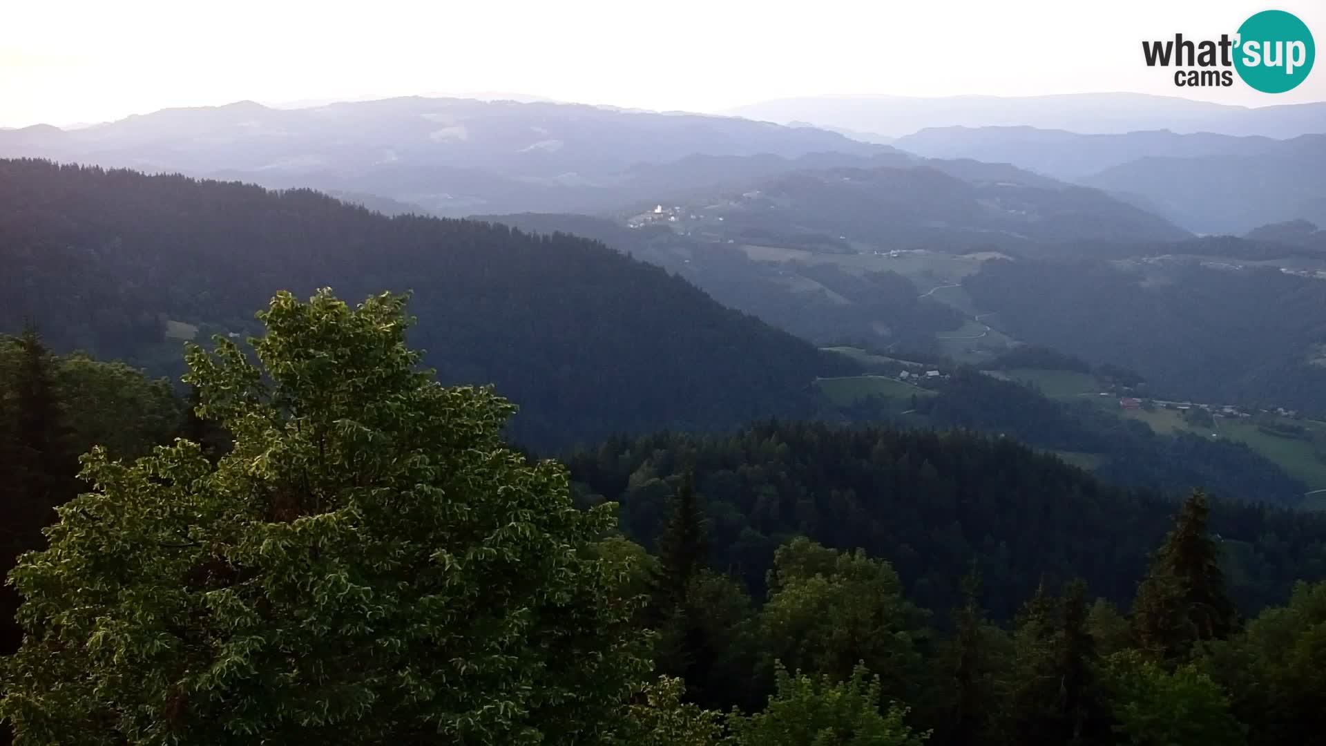 Webcam Kapunar | Monte Kapuna hacia Austria y Pohorje