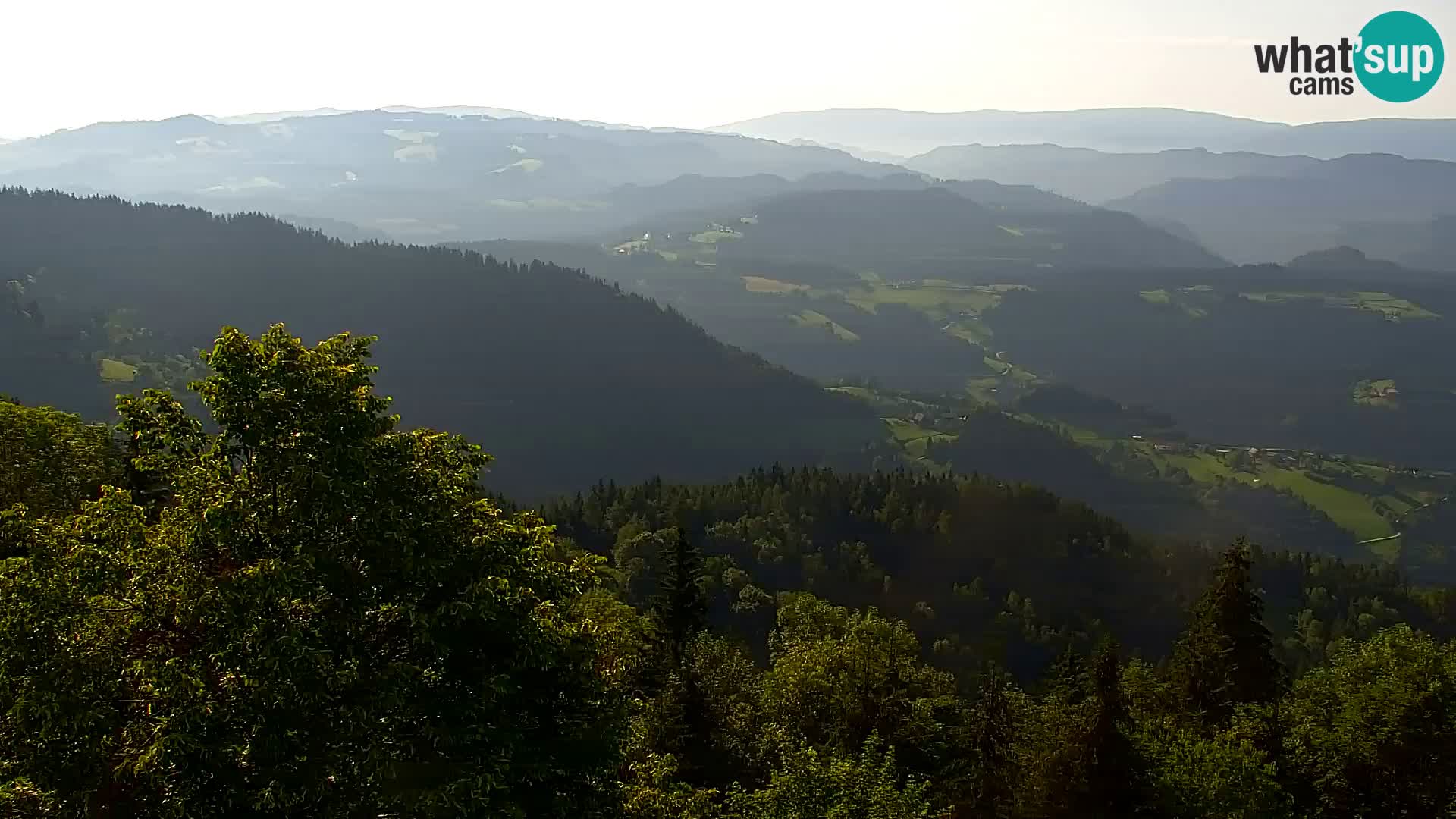 Webcam Kapunar | Monte Kapuna hacia Austria y Pohorje