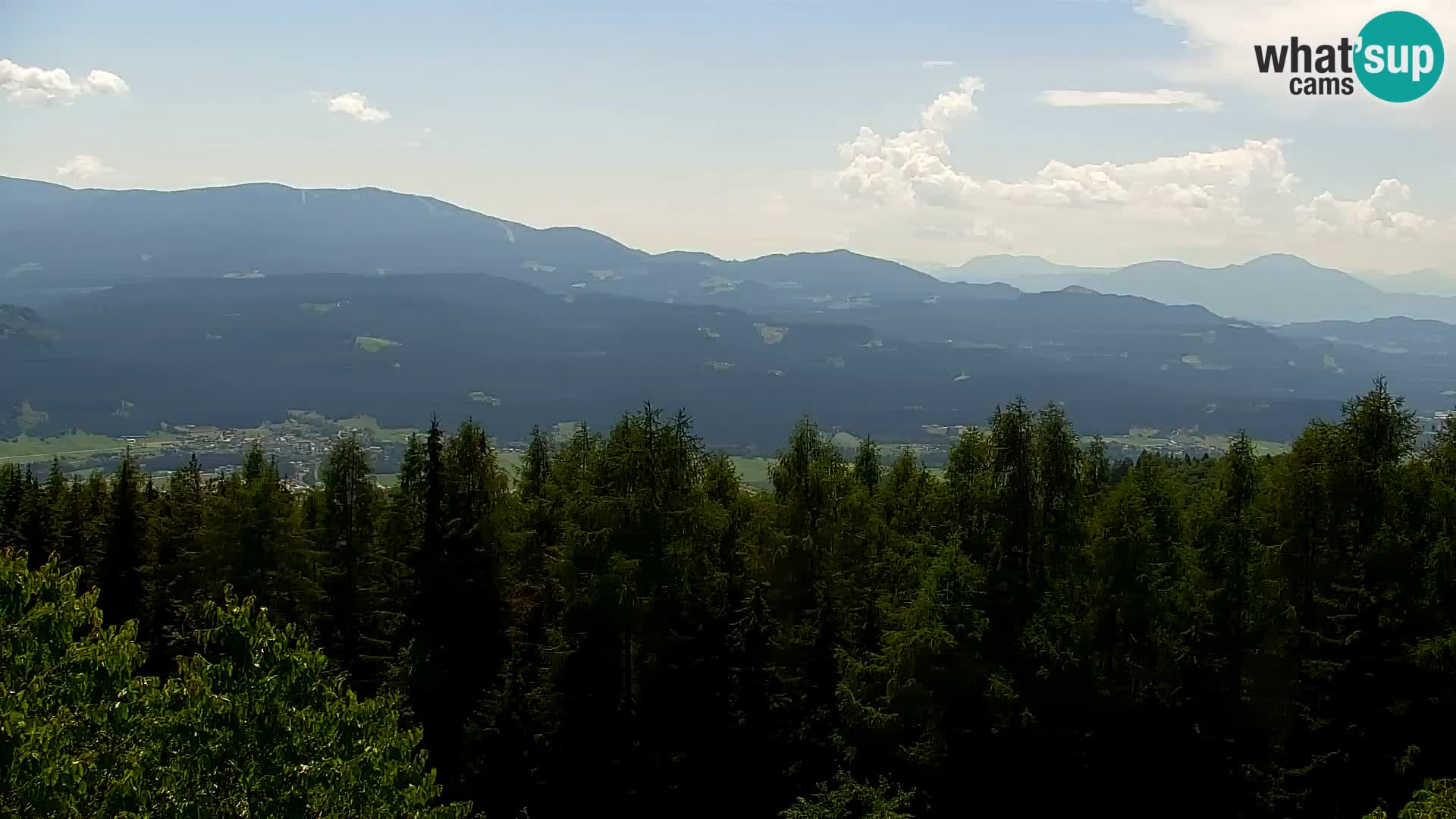 Webcam Kapunar | Monte Kapuna hacia Austria y Pohorje