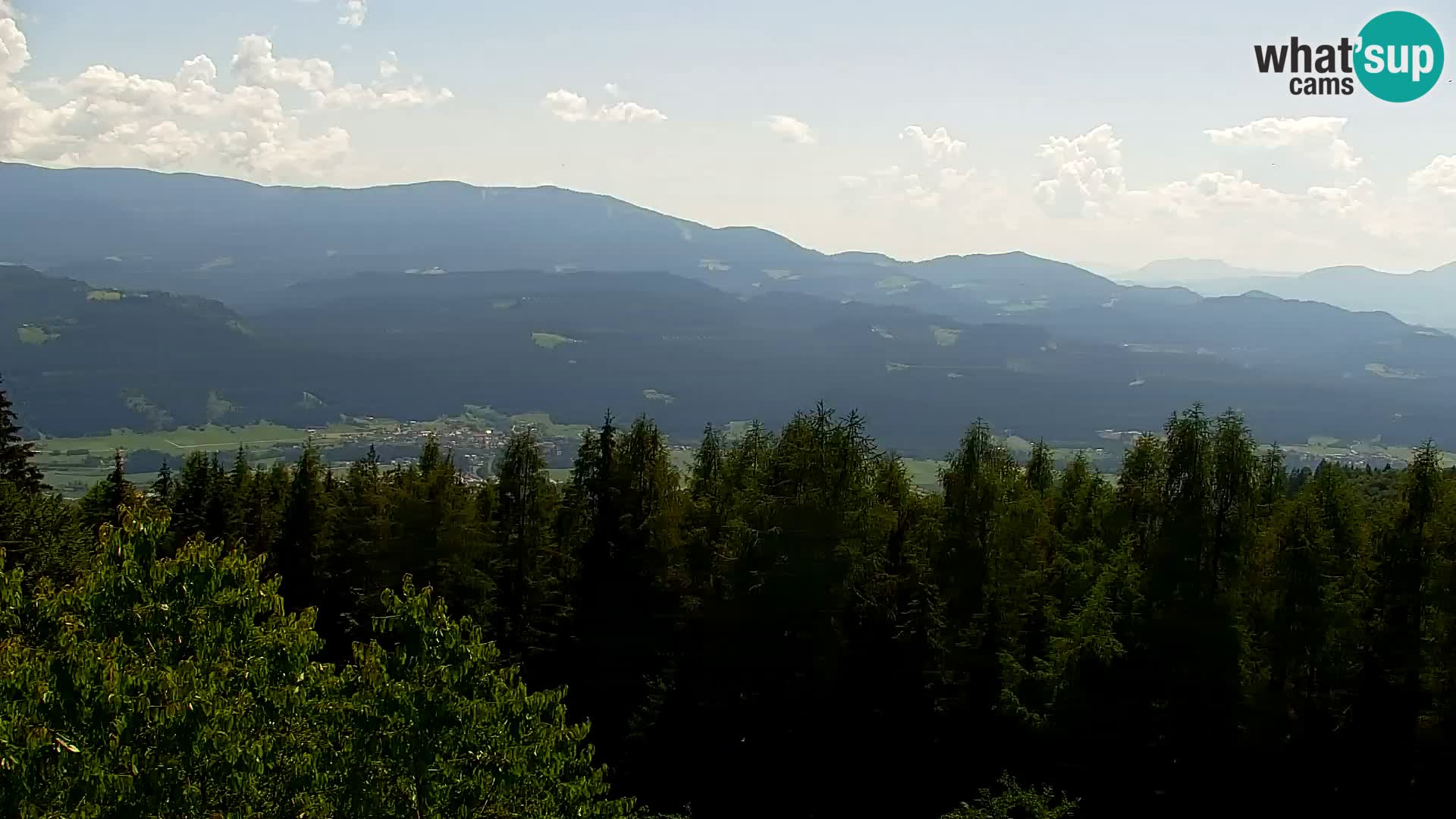 Webcam Kapunar | Monte Kapuna hacia Austria y Pohorje