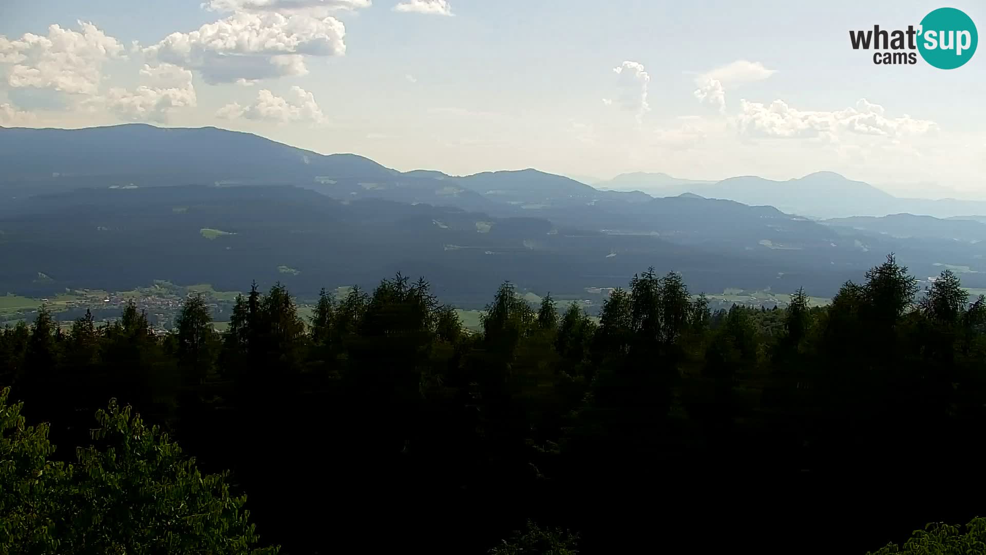 Webcam Kapunar | Monte Kapuna hacia Austria y Pohorje