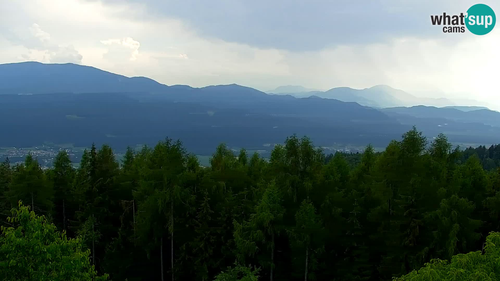 Webcam Kapunar | Monte Kapuna hacia Austria y Pohorje