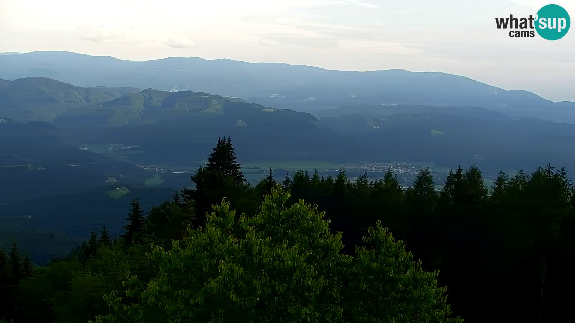 Webcam Kapunar | Monte Kapuna hacia Austria y Pohorje