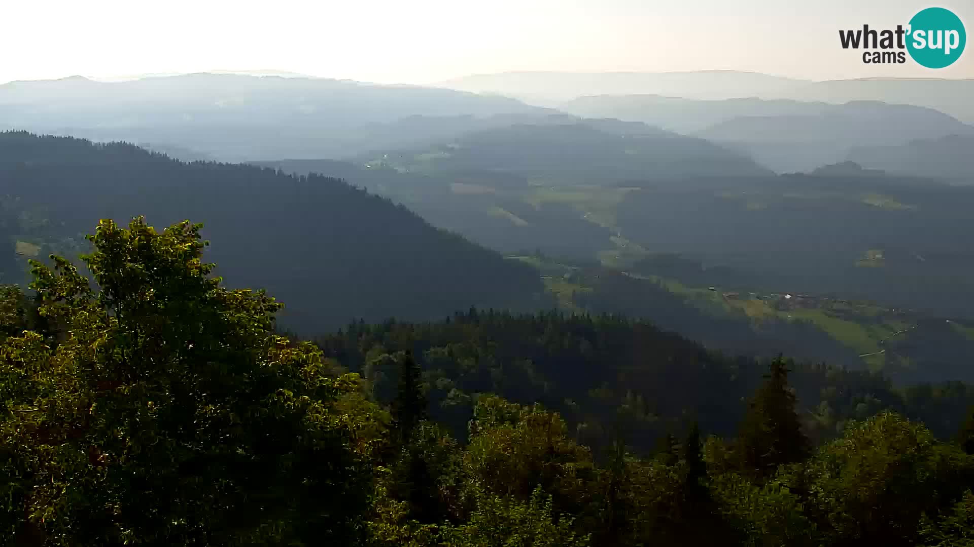 Webcam Kapunar | Monte Kapuna hacia Austria y Pohorje