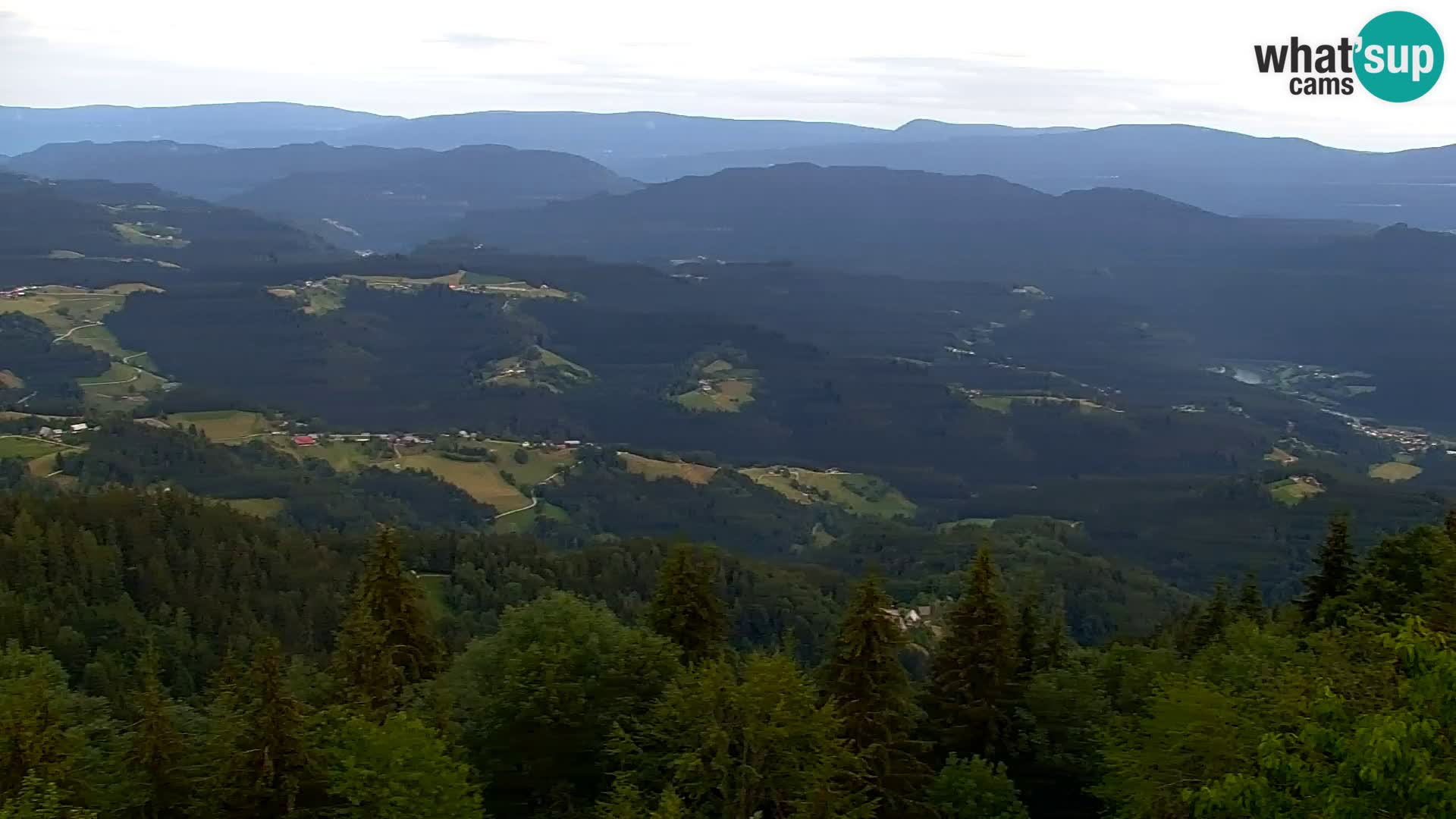 Webcam Kapunar | Monte Kapuna hacia Austria y Pohorje