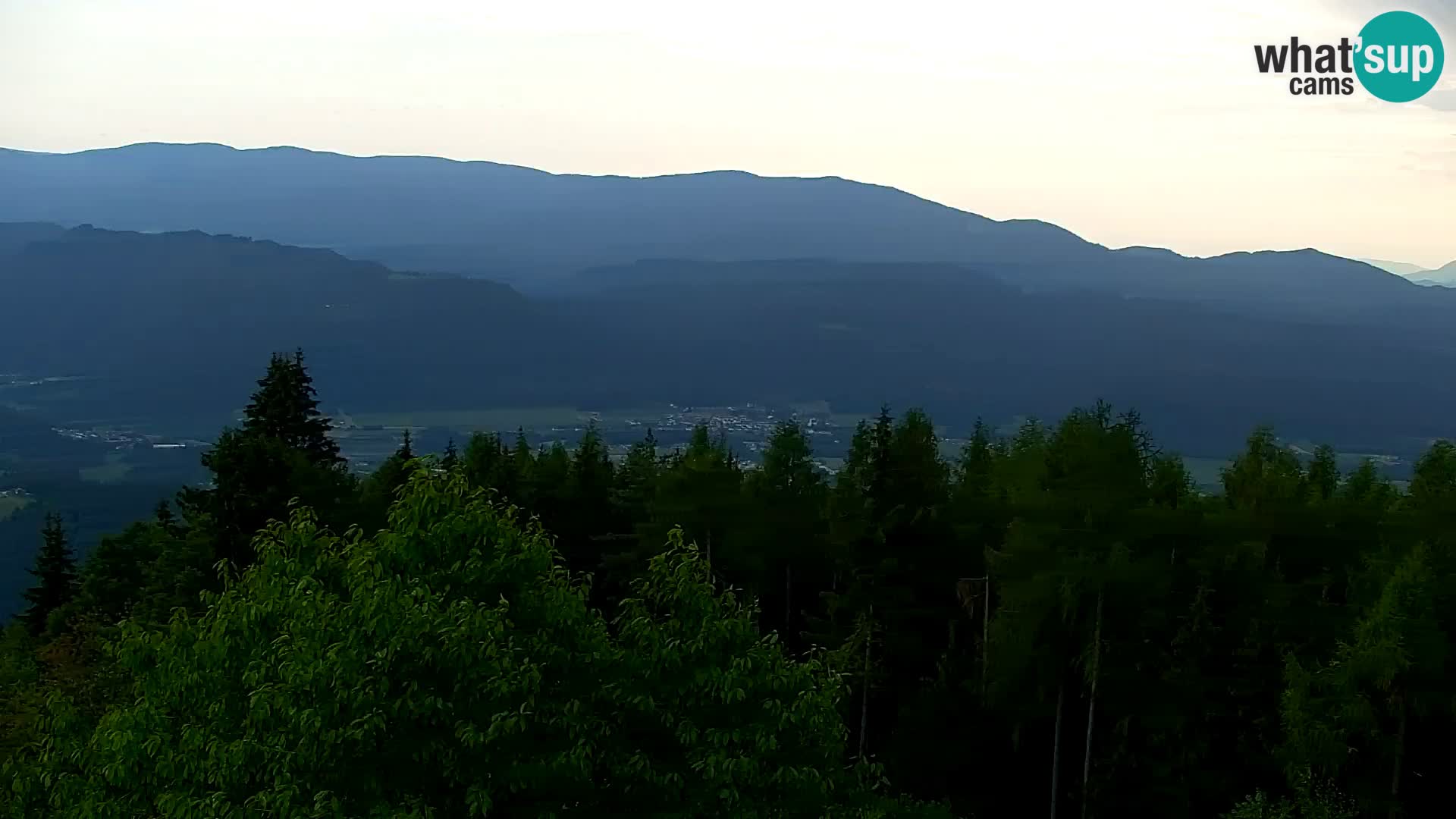 Webcam Kapunar | Monte Kapuna hacia Austria y Pohorje