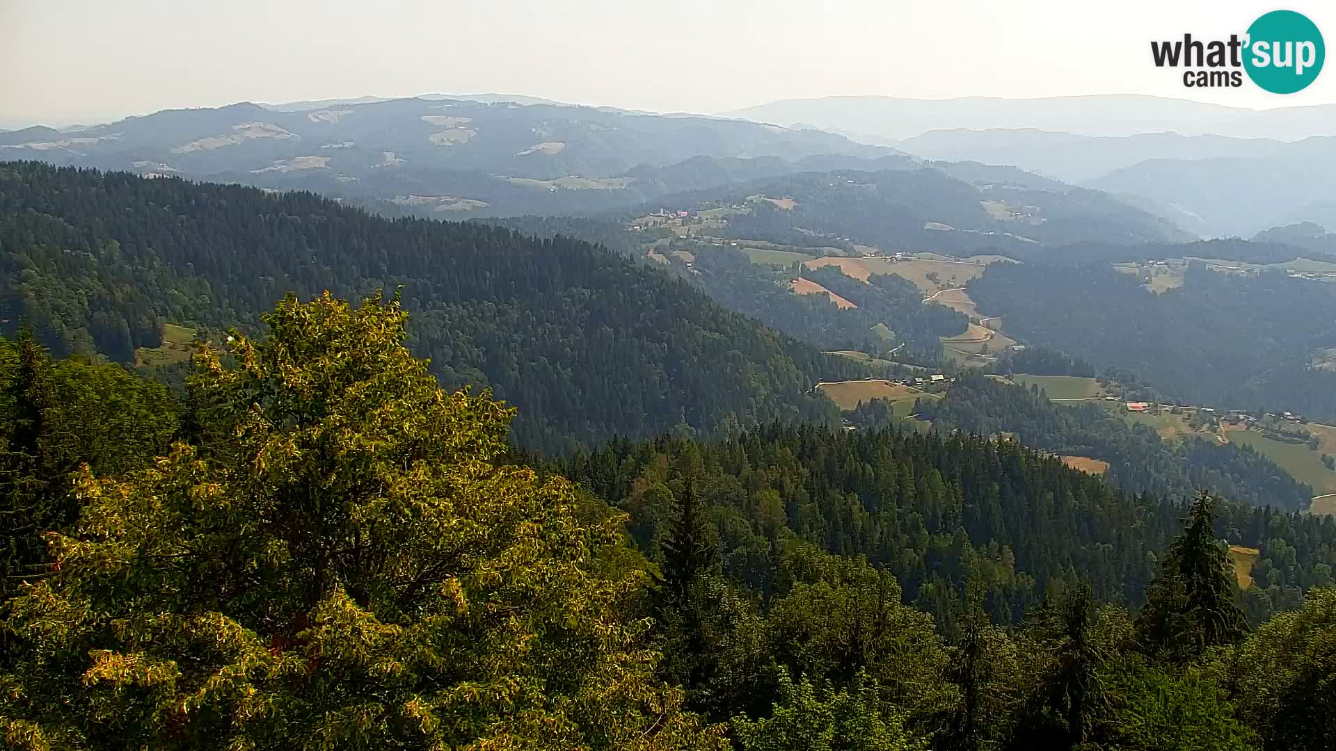 Webcam Kapunar | Monte Kapuna hacia Austria y Pohorje