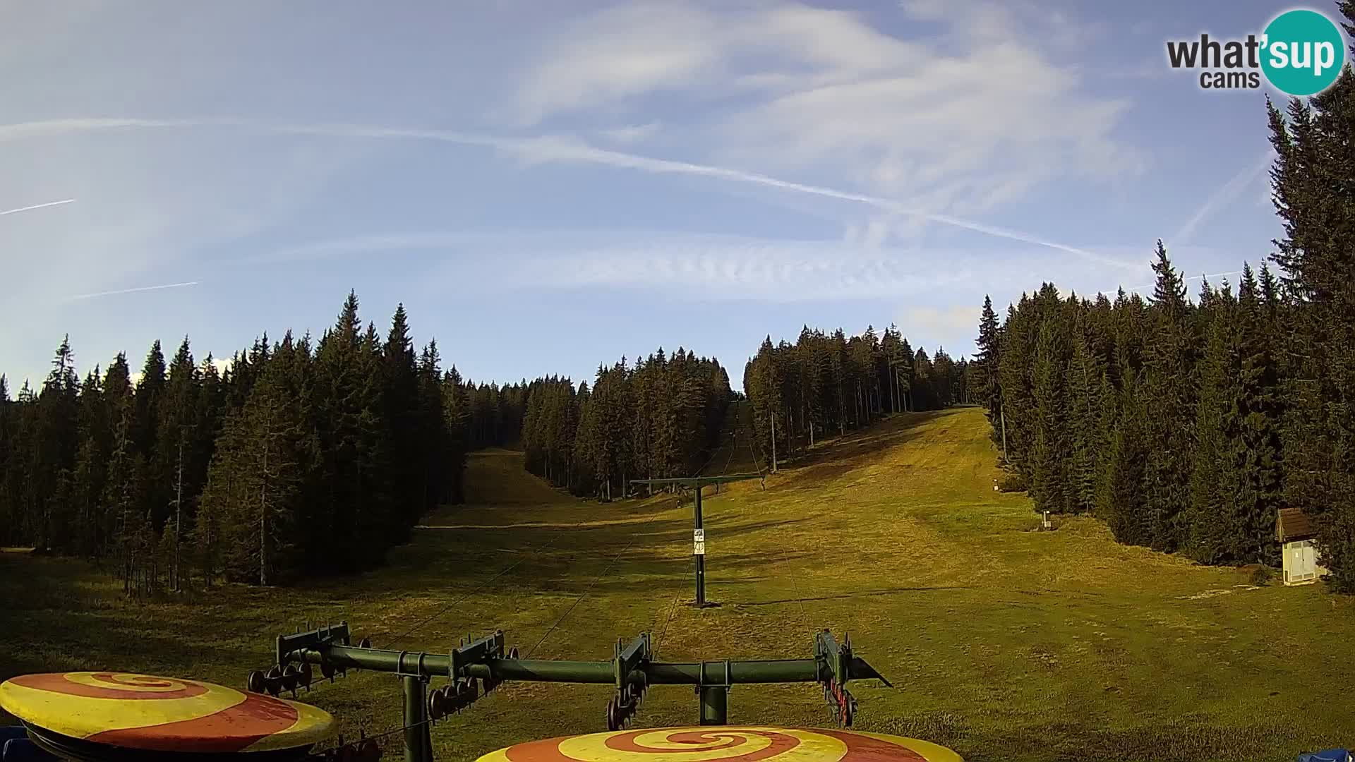 Skigebiet Rogla Webcam Ostruščica Piste 1 und 2