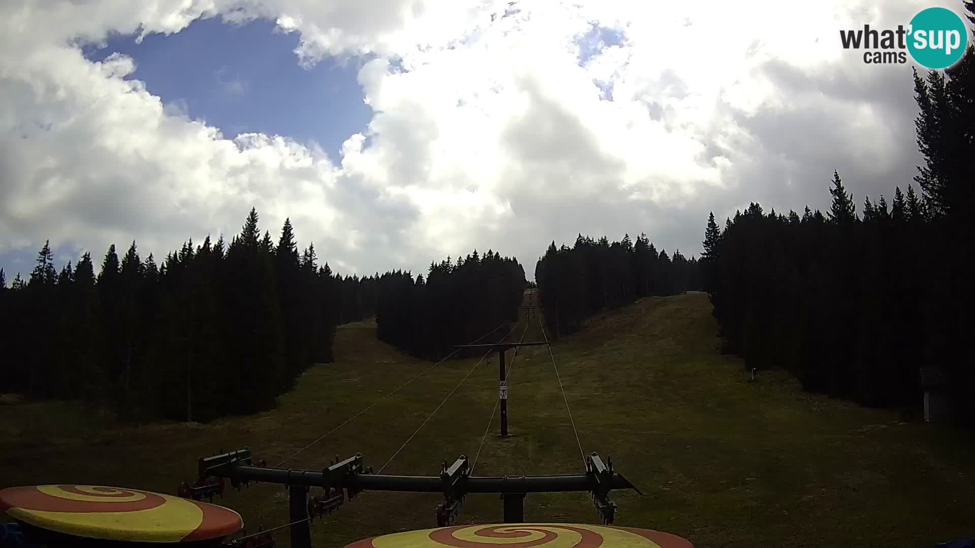 Skijalište Rogla web kamera Ostruščica proga 1 in 2