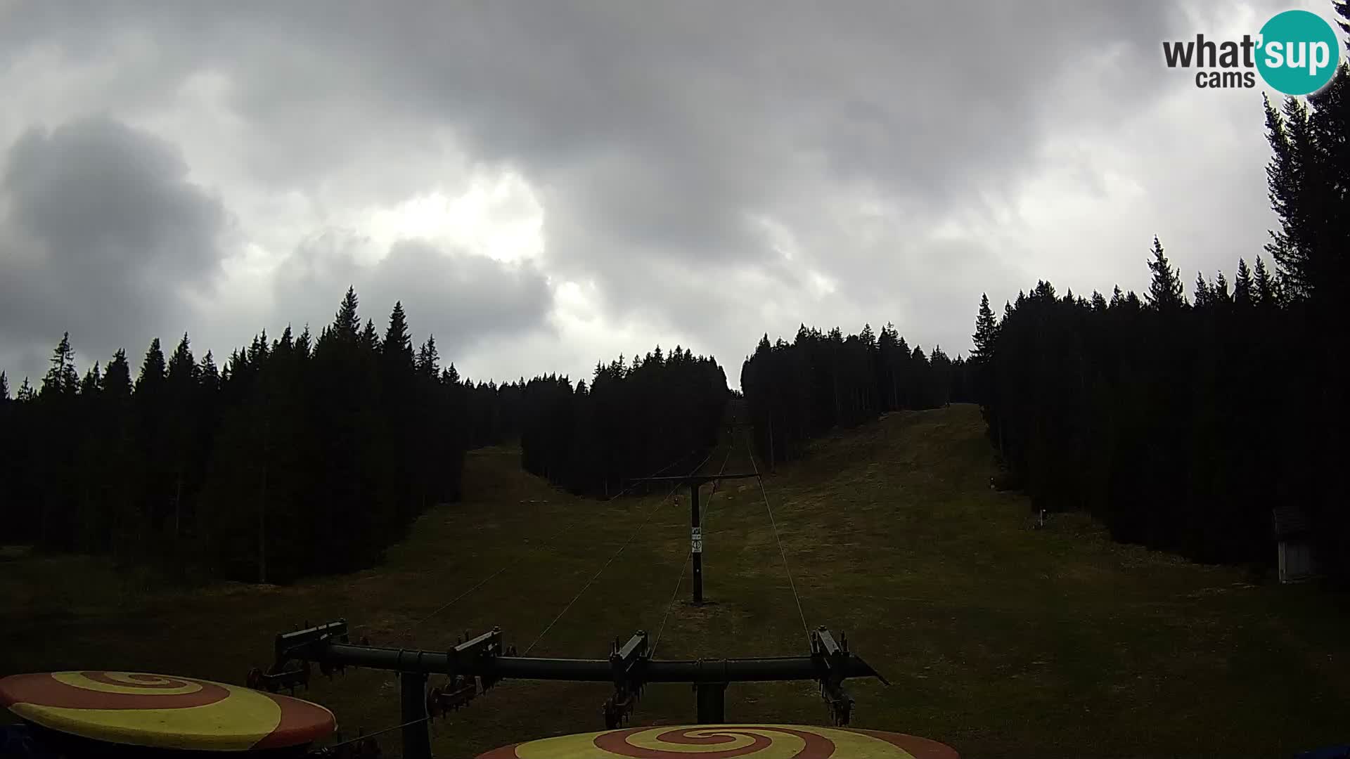Comprensorio sciistico Rogla Webcam live Ostruščica piste 1 e 2
