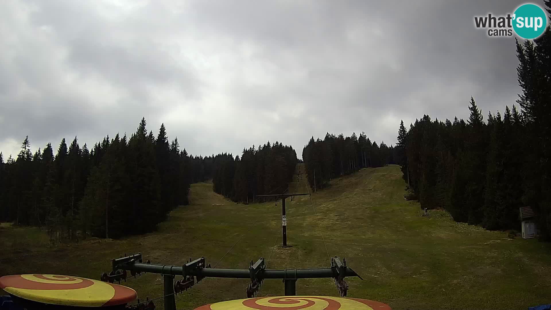 Skigebiet Rogla Webcam Ostruščica Piste 1 und 2