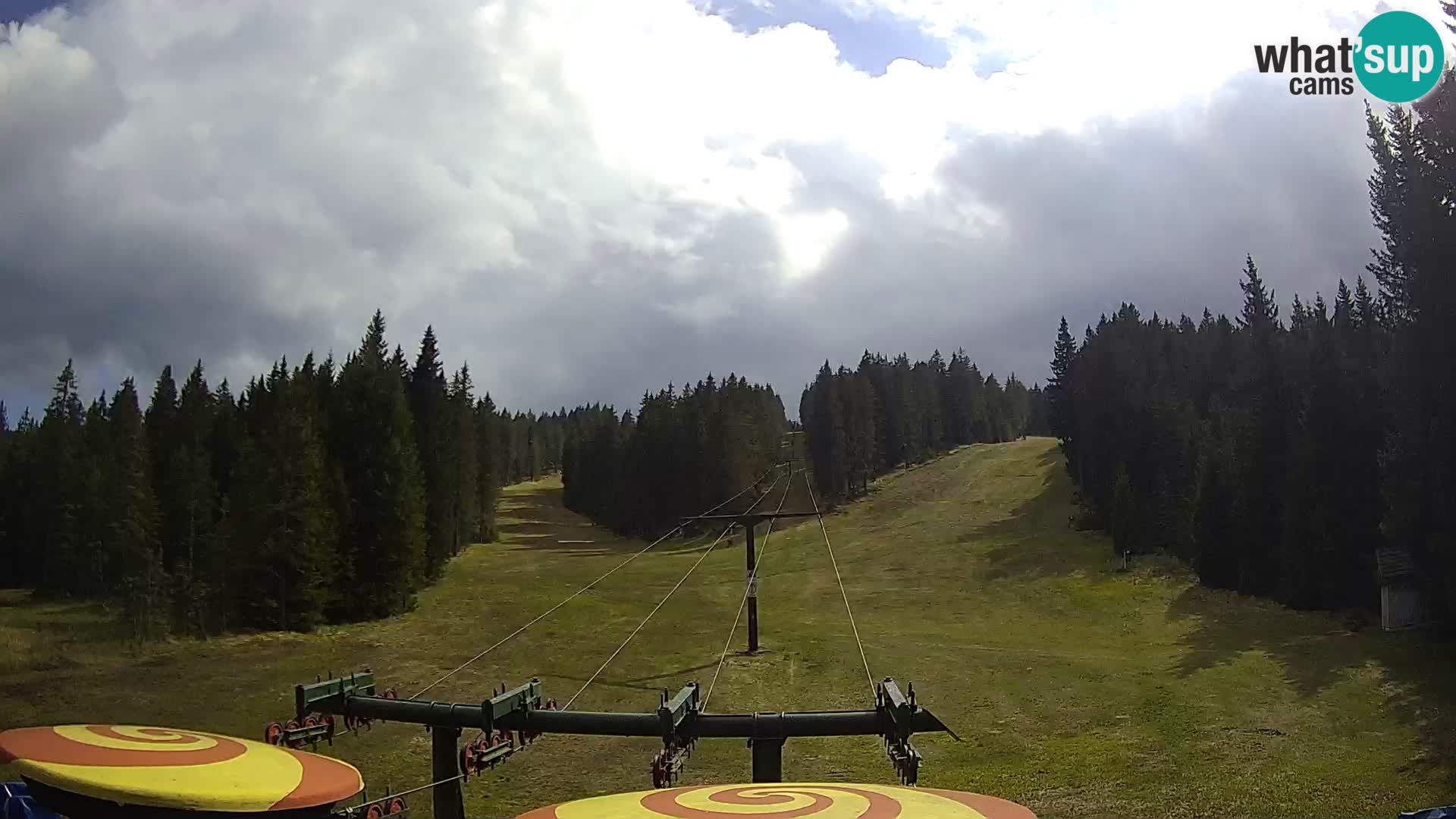 Skigebiet Rogla Webcam Ostruščica Piste 1 und 2