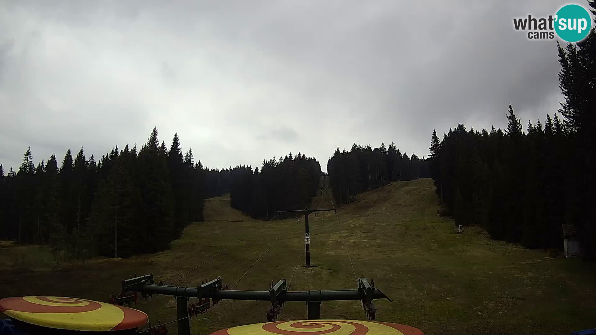 Skijalište Rogla web kamera Ostruščica proga 1 in 2