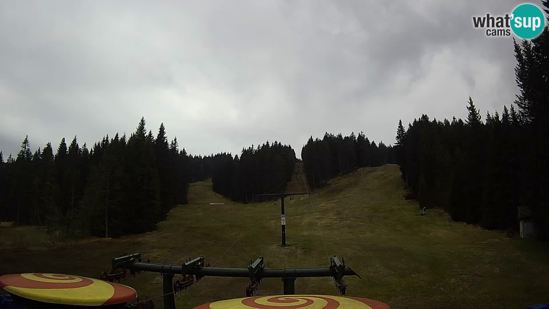 Comprensorio sciistico Rogla Webcam live Ostruščica piste 1 e 2