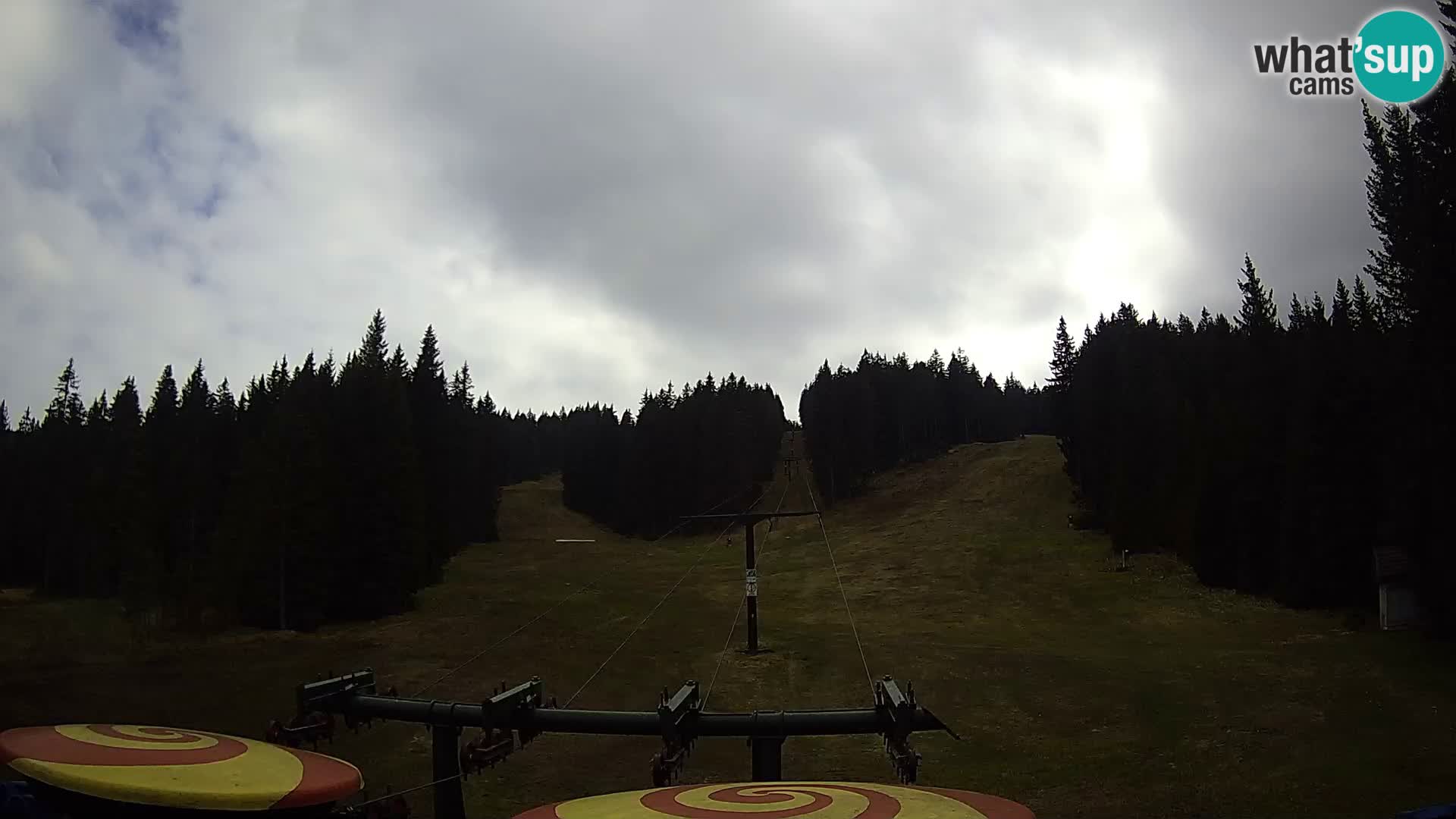 Skigebiet Rogla Webcam Ostruščica Piste 1 und 2