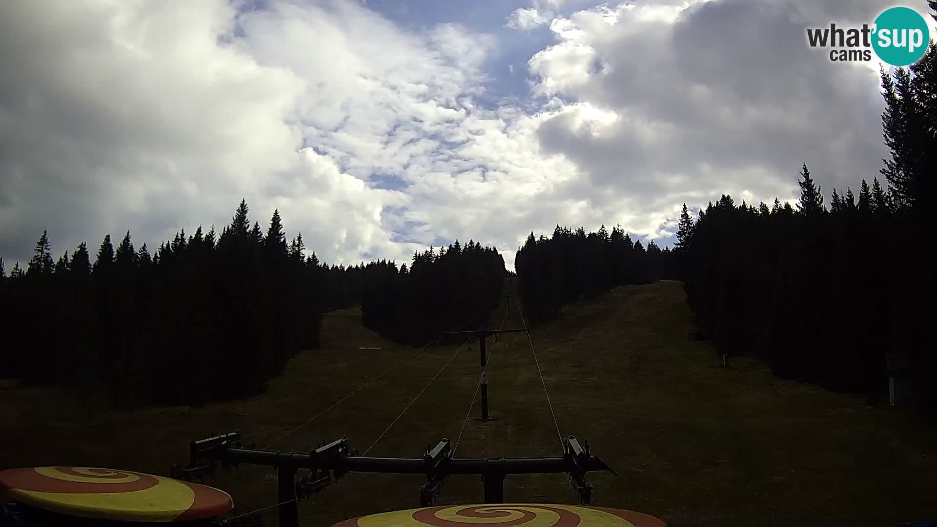 Skigebiet Rogla Webcam Ostruščica Piste 1 und 2