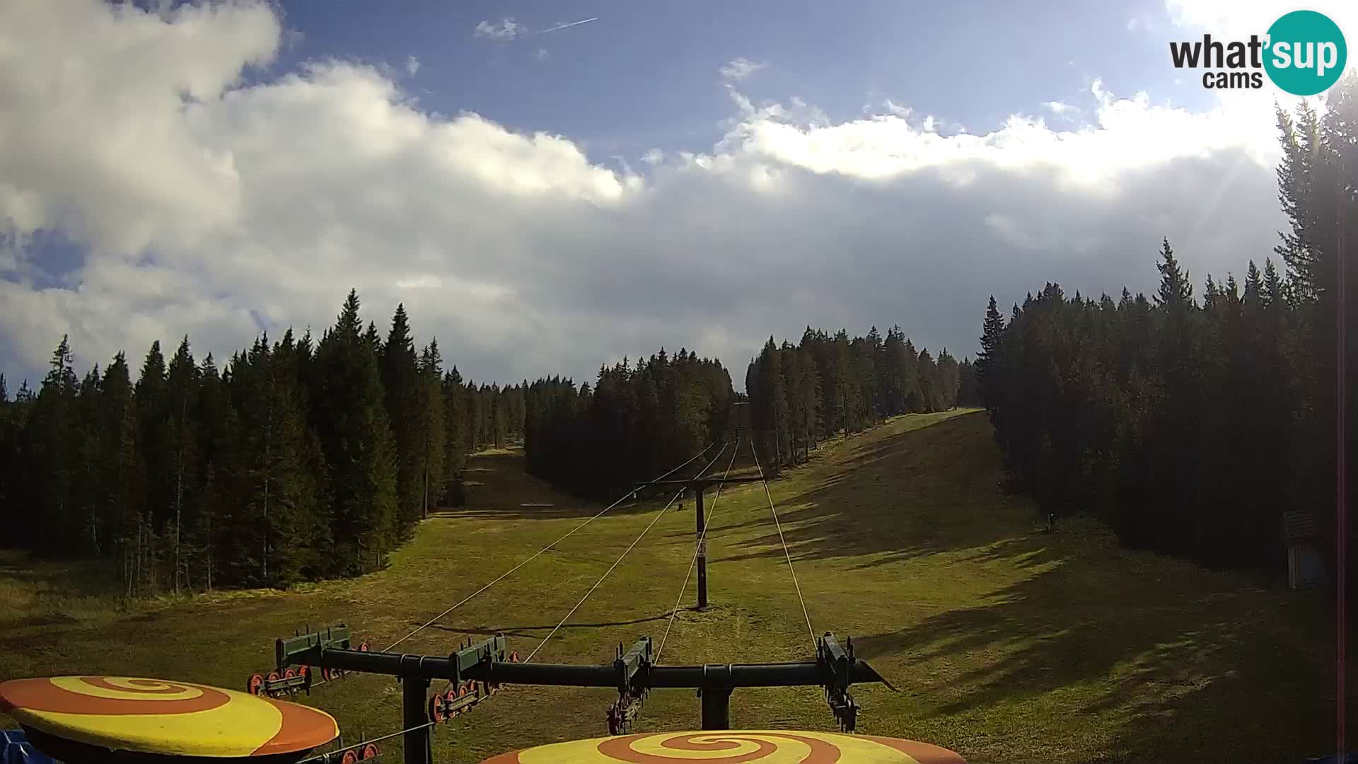 Comprensorio sciistico Rogla Webcam live Ostruščica piste 1 e 2