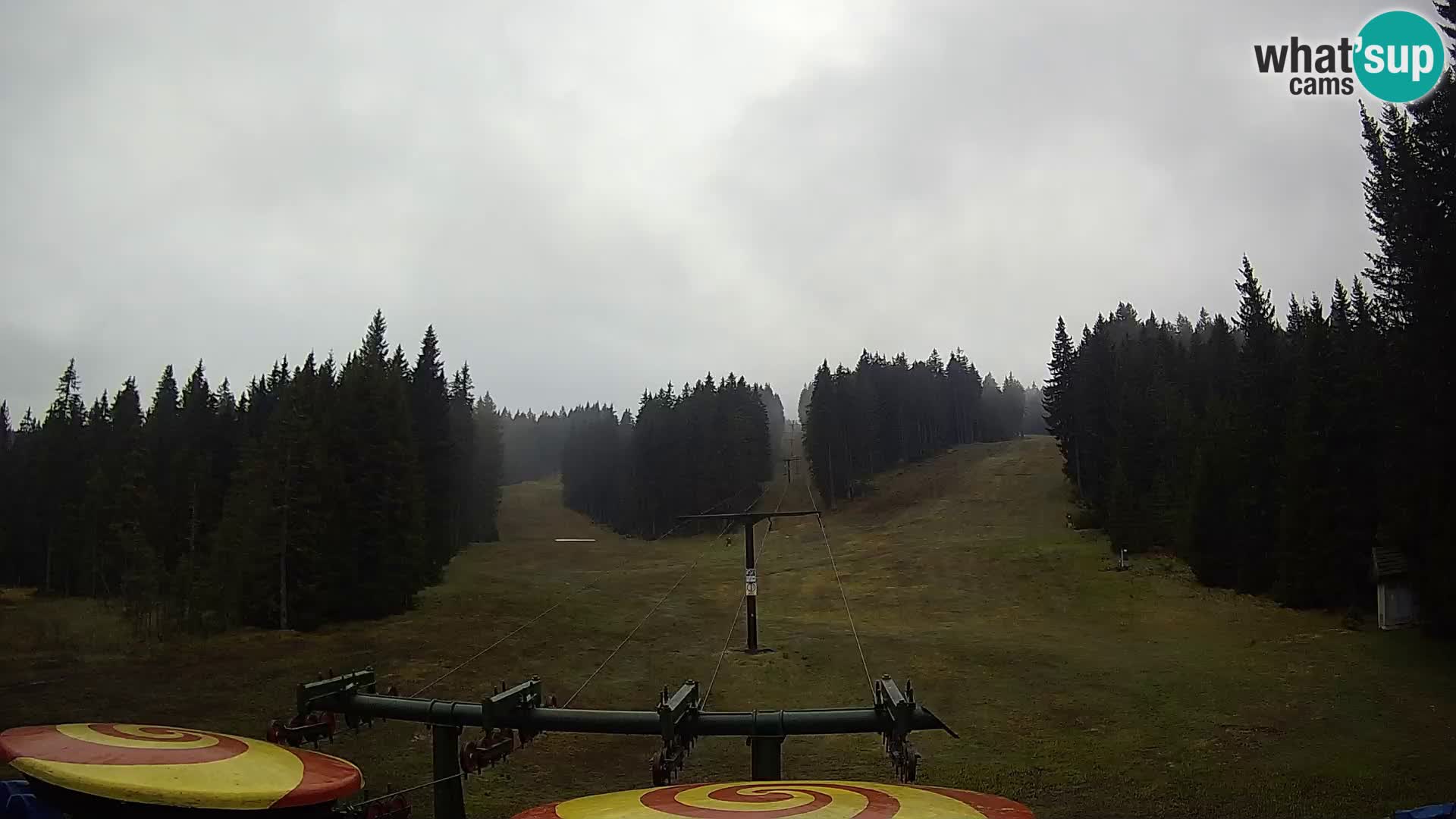 Comprensorio sciistico Rogla Webcam live Ostruščica piste 1 e 2