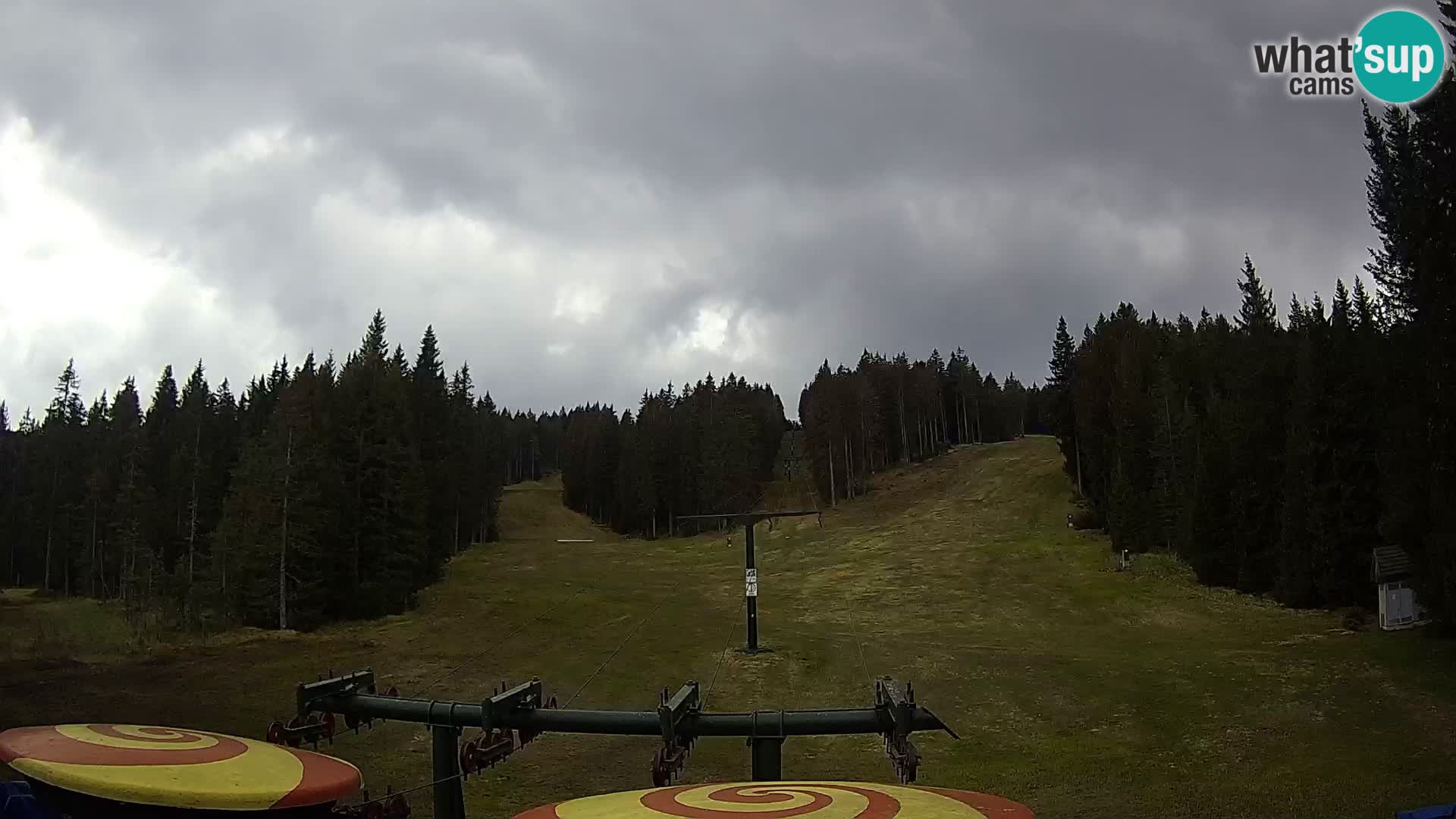 Skijalište Rogla web kamera Ostruščica proga 1 in 2