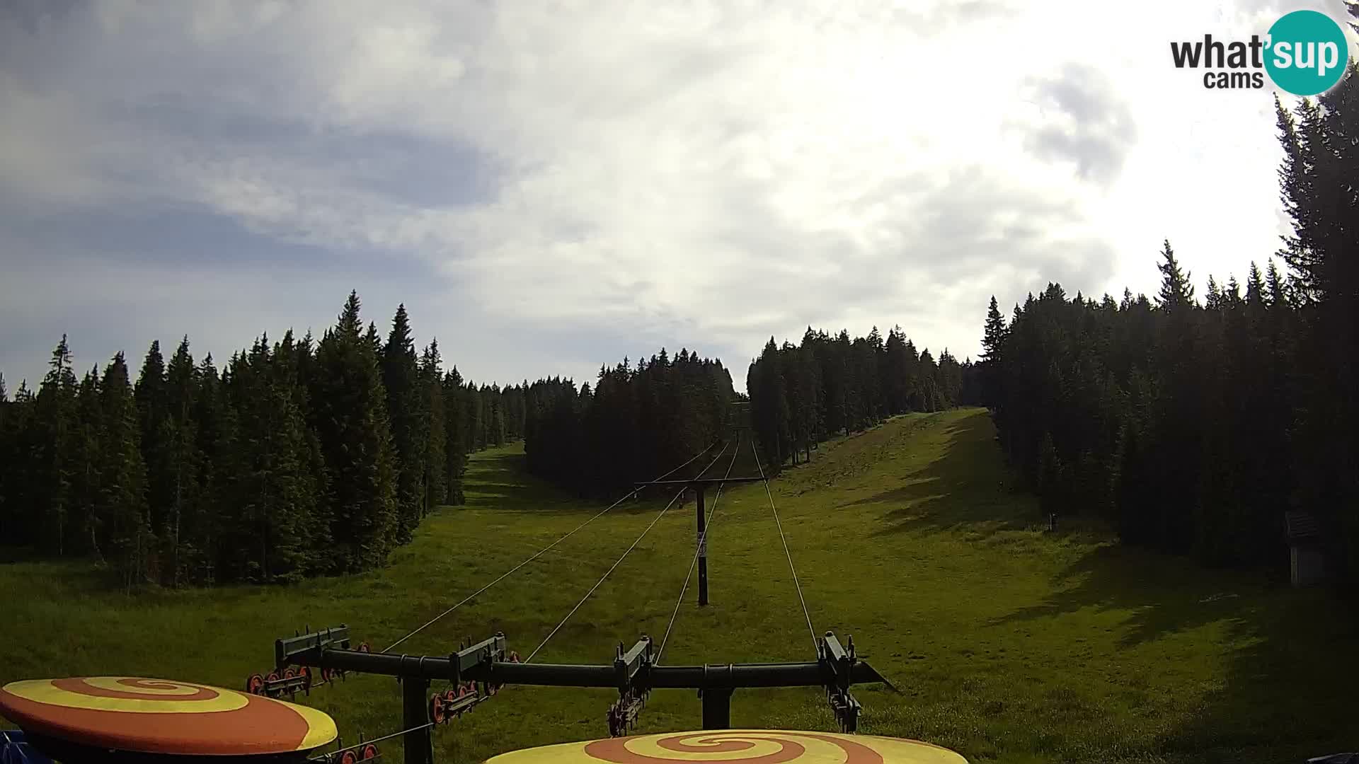 Station de ski Rogla Webcam Ostruščica pistes 1 et 2