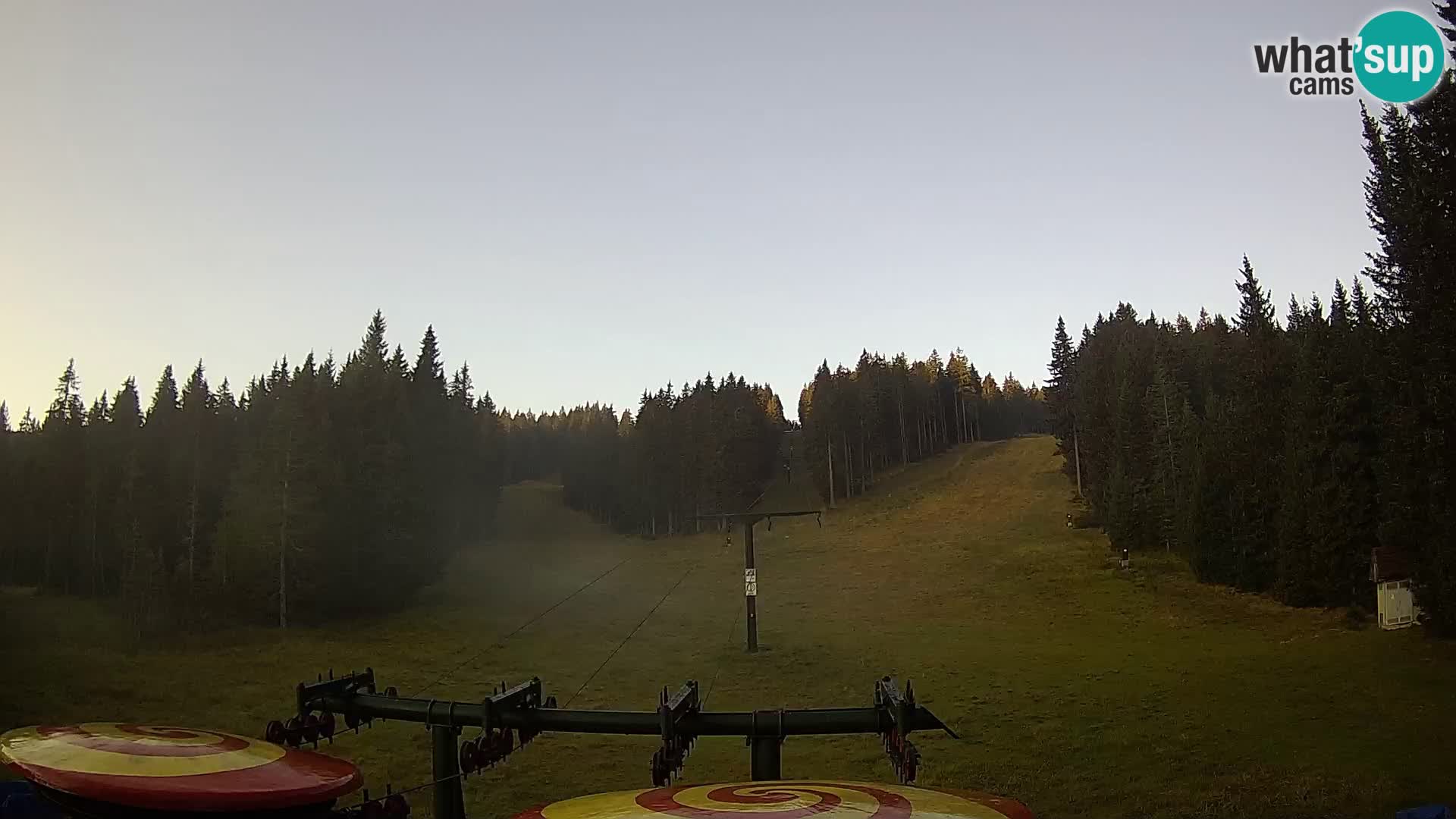 Estación de esquí Rogla Webcam Ostruščica pistas 1 y 2