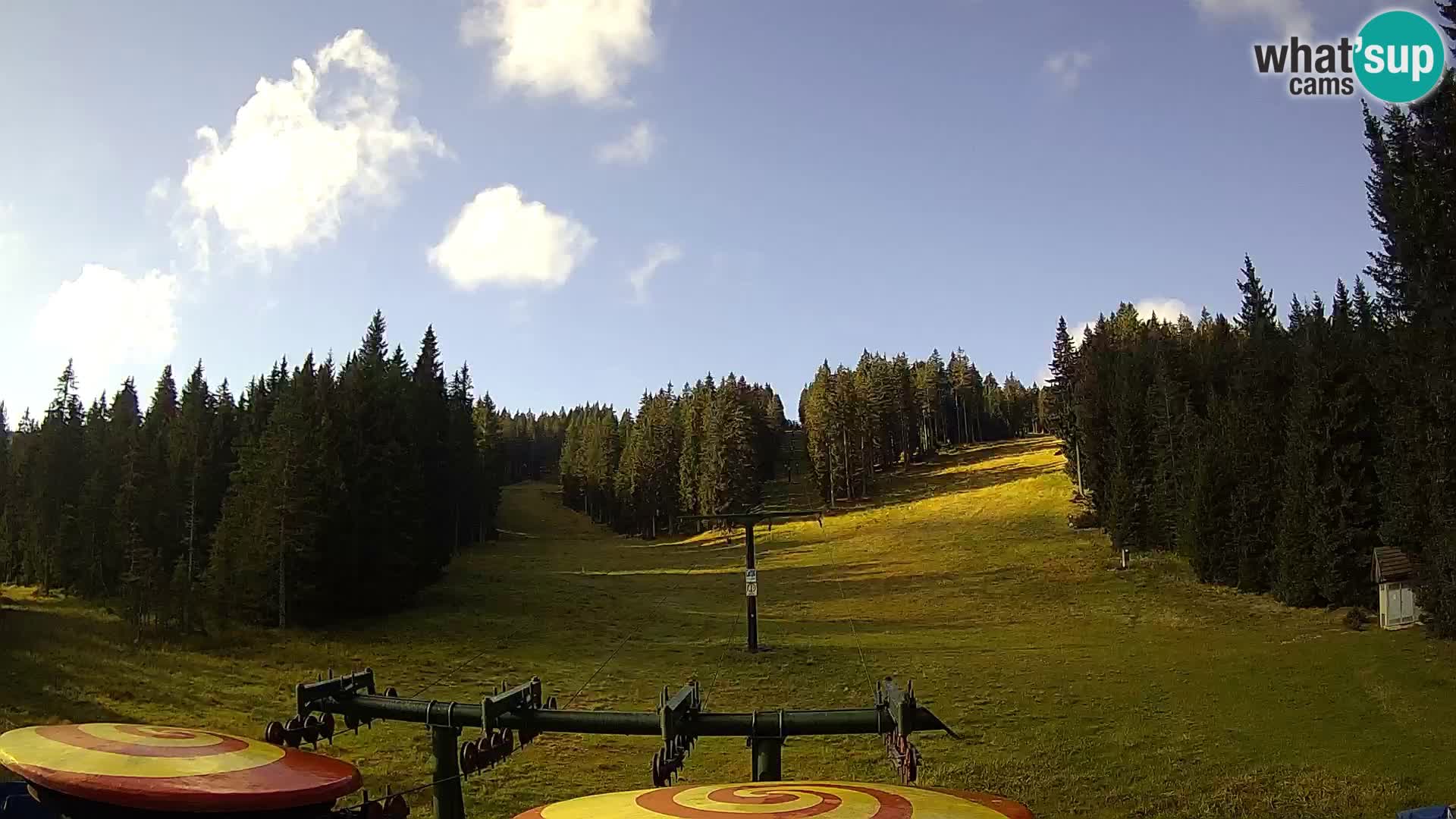 Skigebiet Rogla Webcam Ostruščica Piste 1 und 2