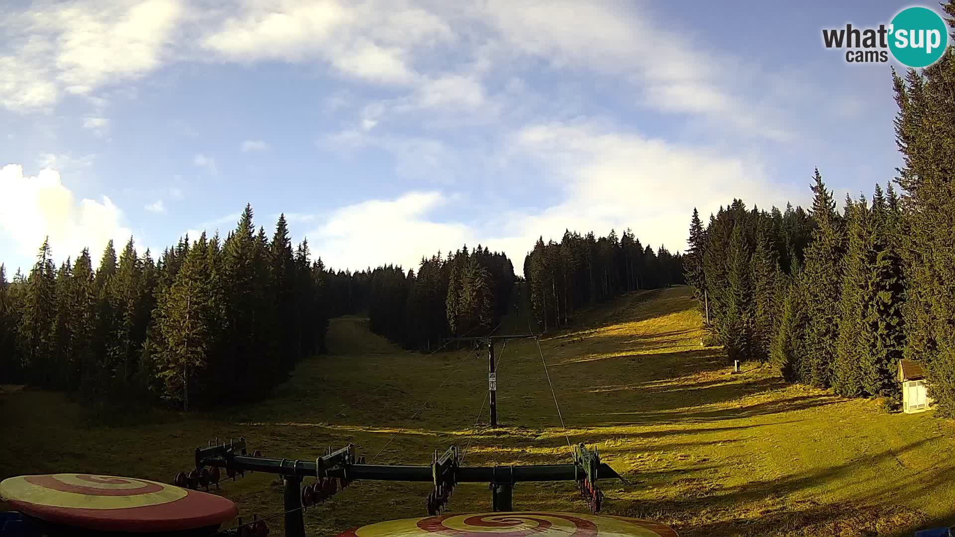 Station de ski Rogla Webcam Ostruščica pistes 1 et 2