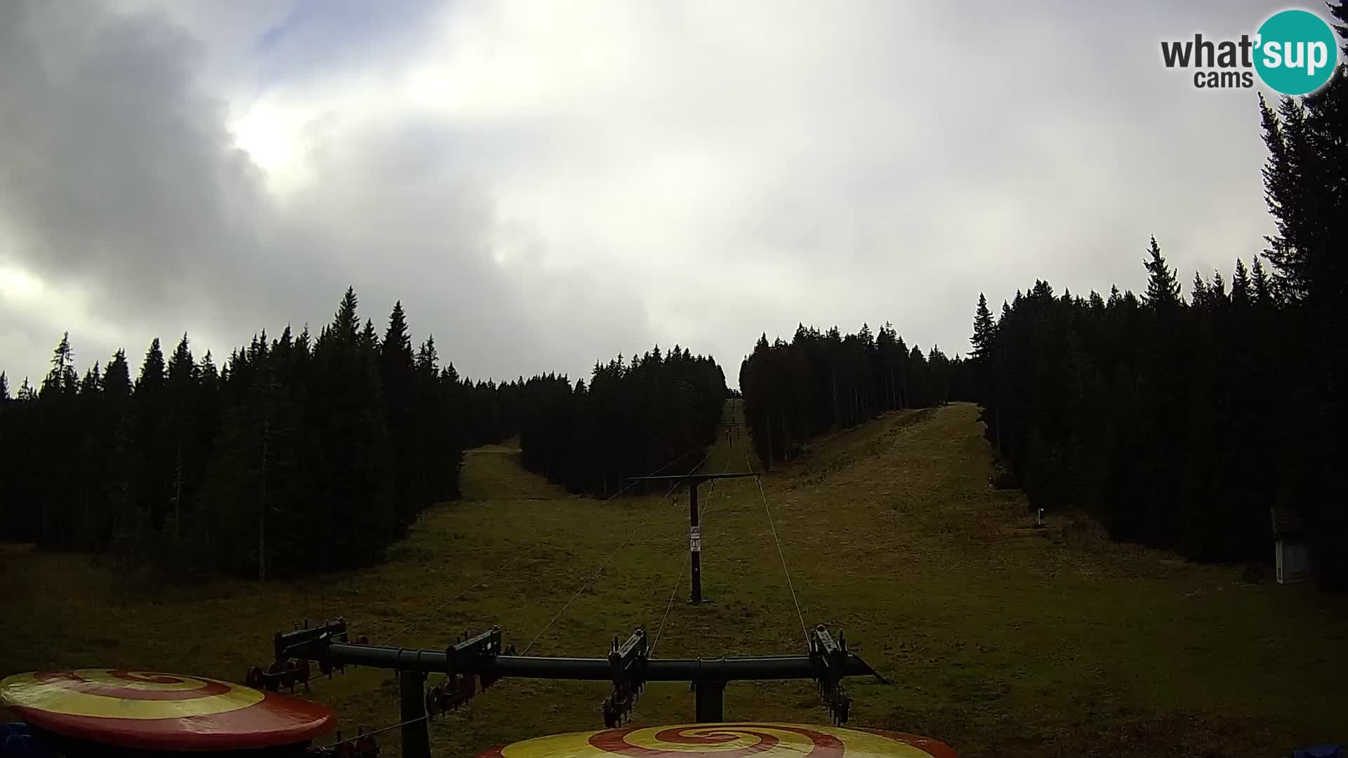 Estación de esquí Rogla Webcam Ostruščica pistas 1 y 2