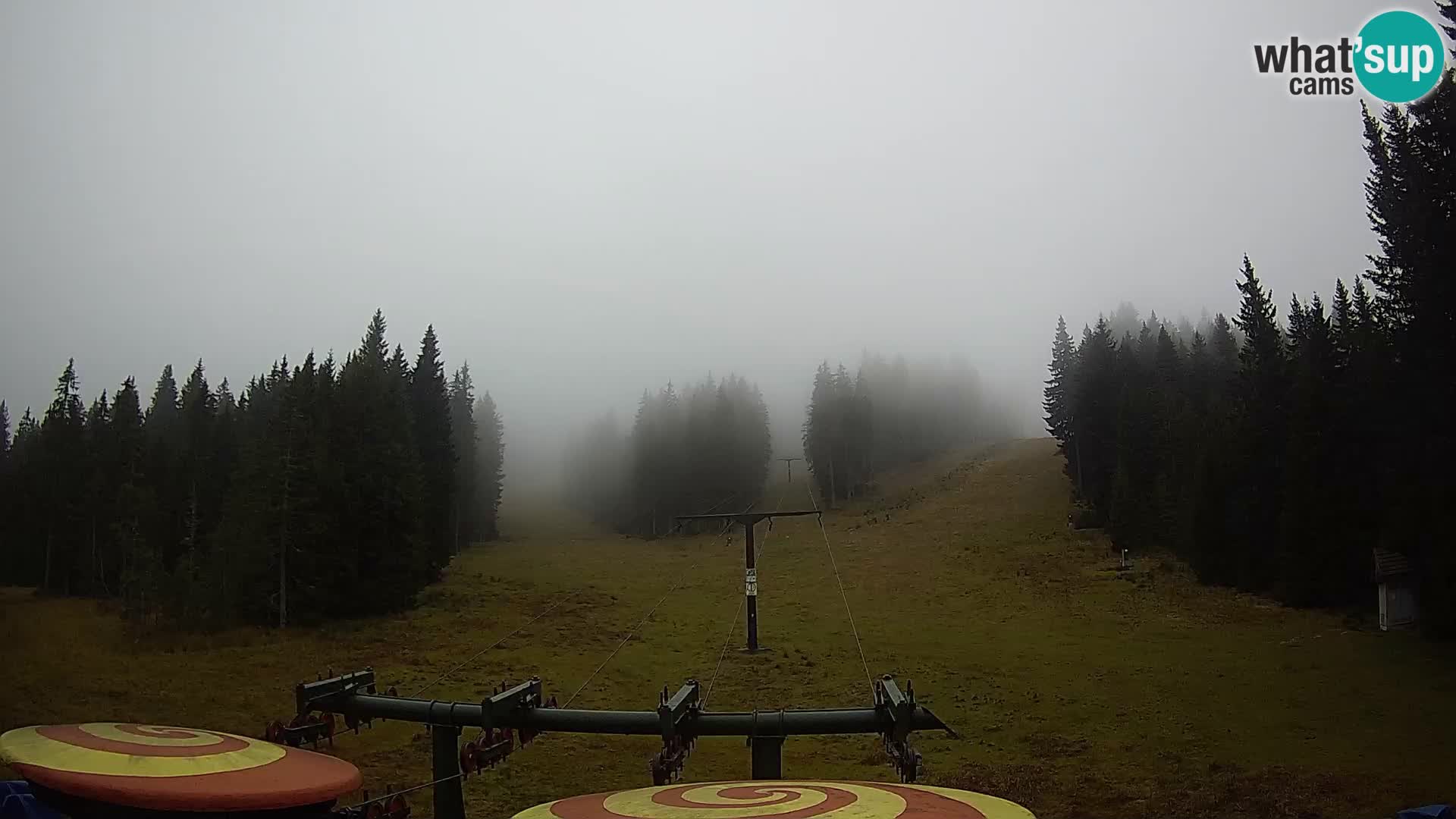 Skigebiet Rogla Webcam Ostruščica Piste 1 und 2