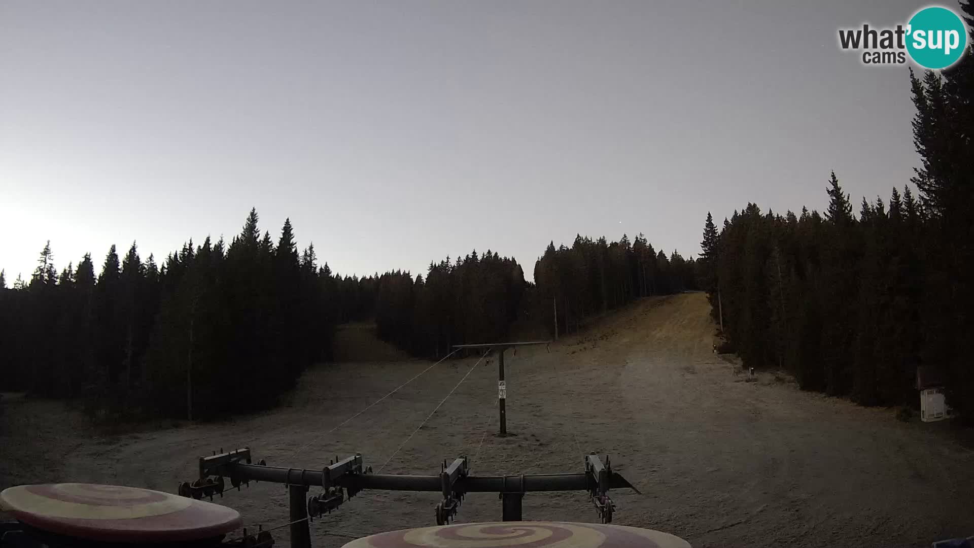 Skigebiet Rogla Webcam Ostruščica Piste 1 und 2