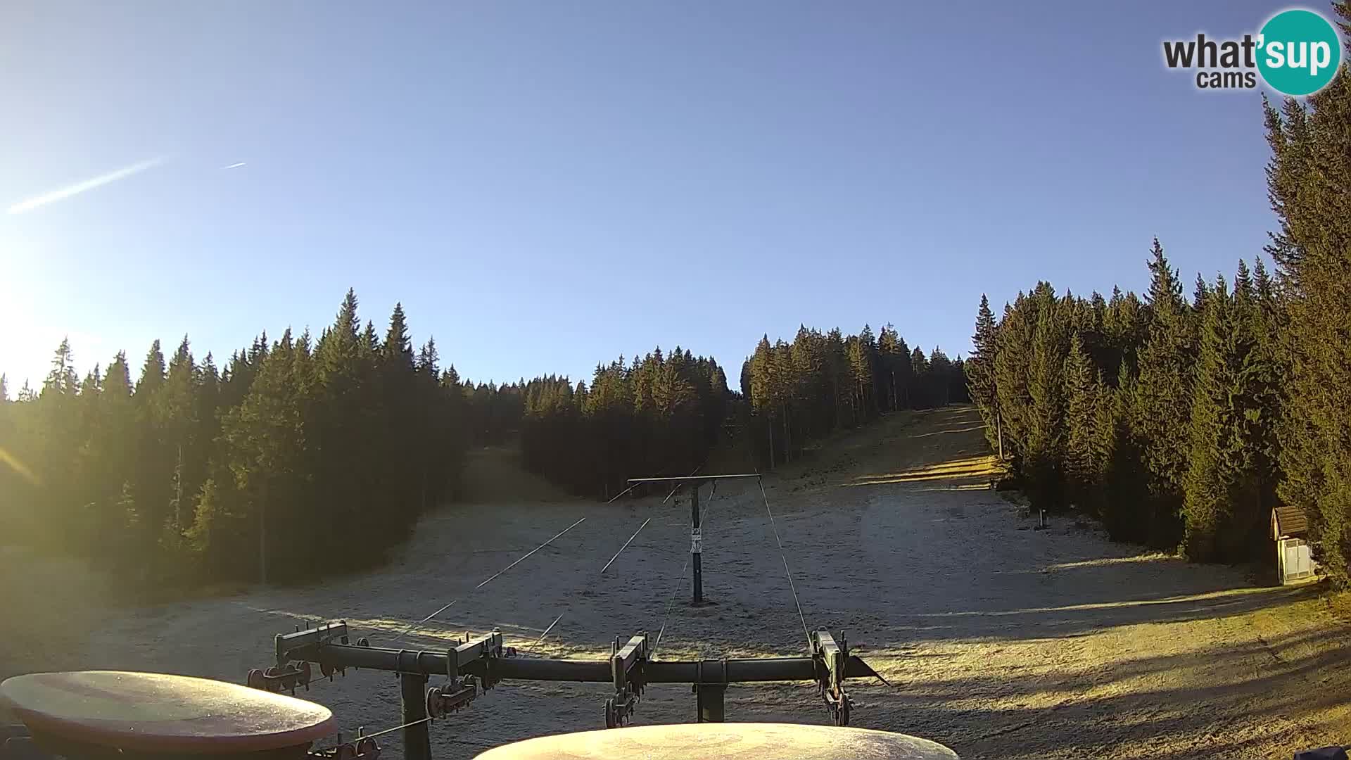 Skigebiet Rogla Webcam Ostruščica Piste 1 und 2