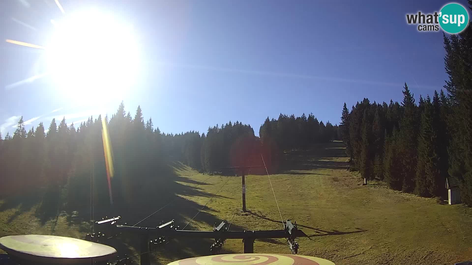 Estación de esquí Rogla Webcam Ostruščica pistas 1 y 2