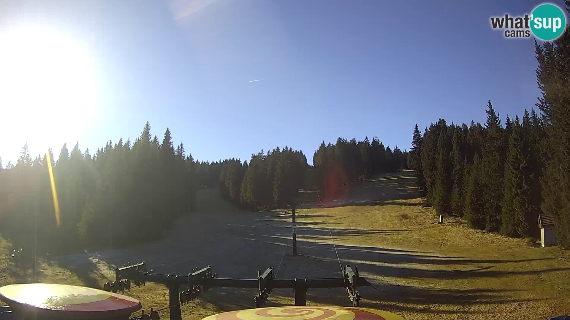 Comprensorio sciistico Rogla Webcam live Ostruščica piste 1 e 2