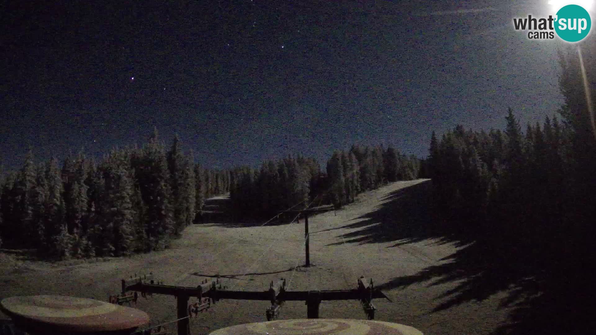 Estación de esquí Rogla Webcam Ostruščica pistas 1 y 2