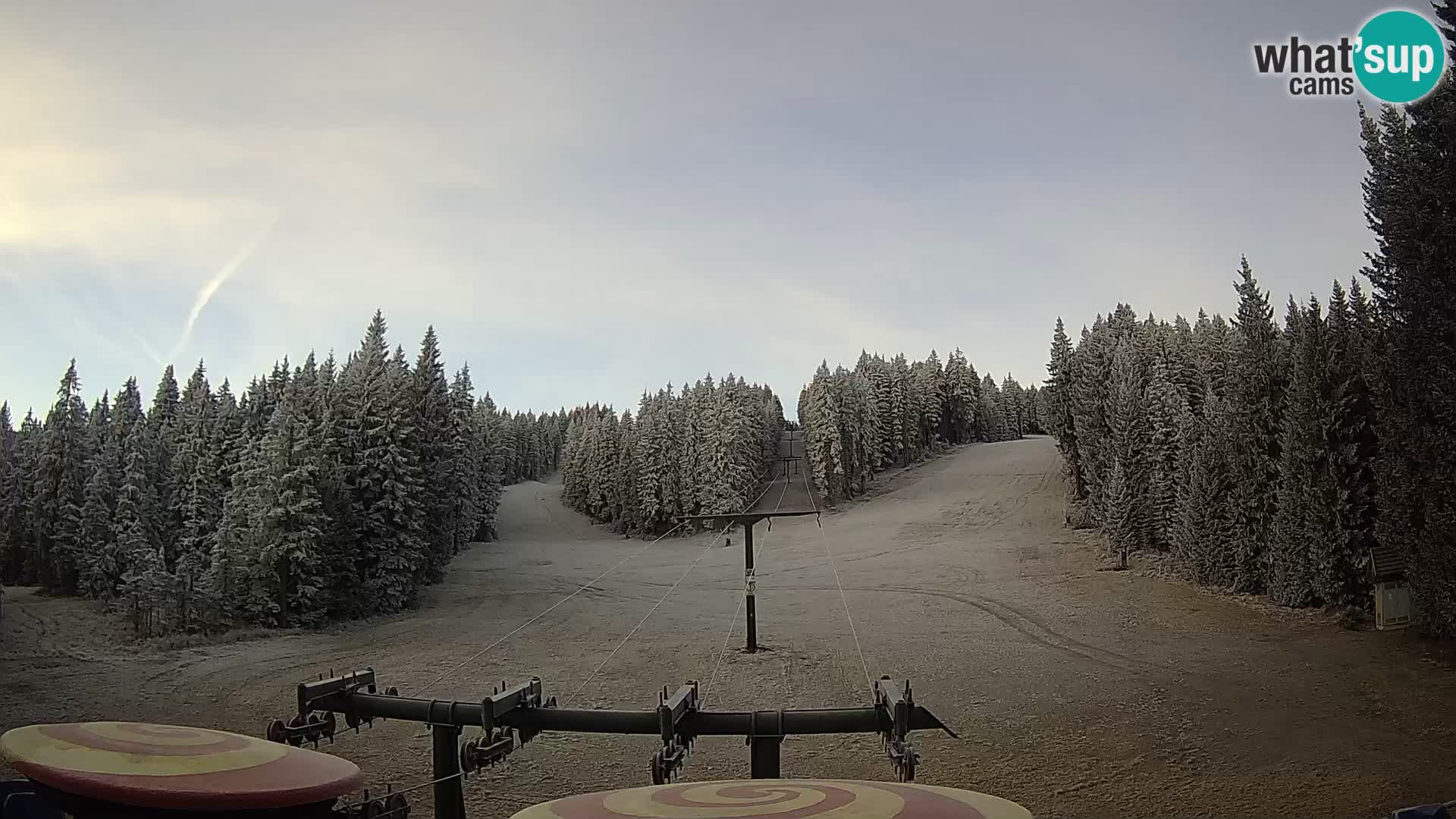 Skigebiet Rogla Webcam Ostruščica Piste 1 und 2