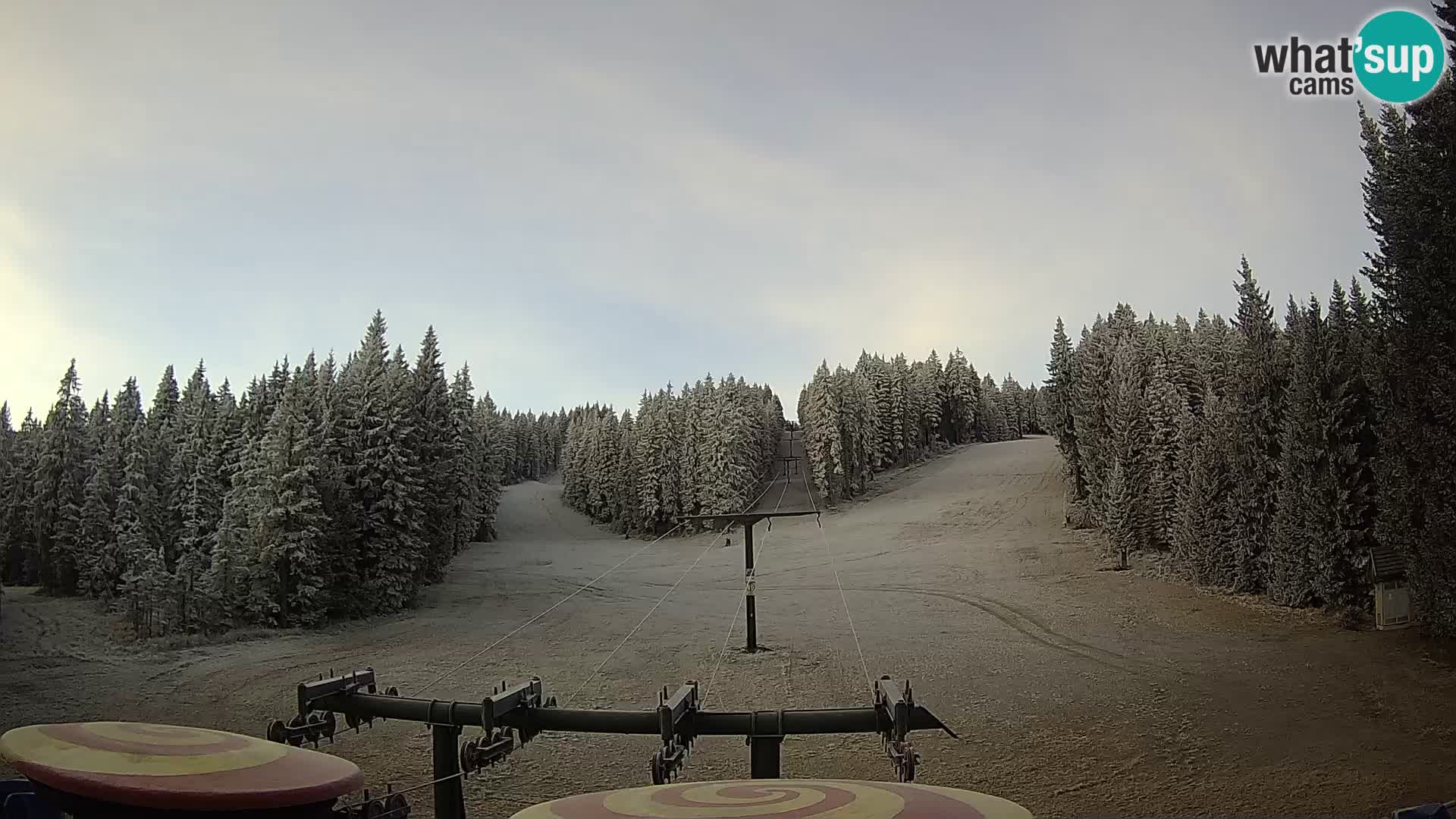 Estación de esquí Rogla Webcam Ostruščica pistas 1 y 2