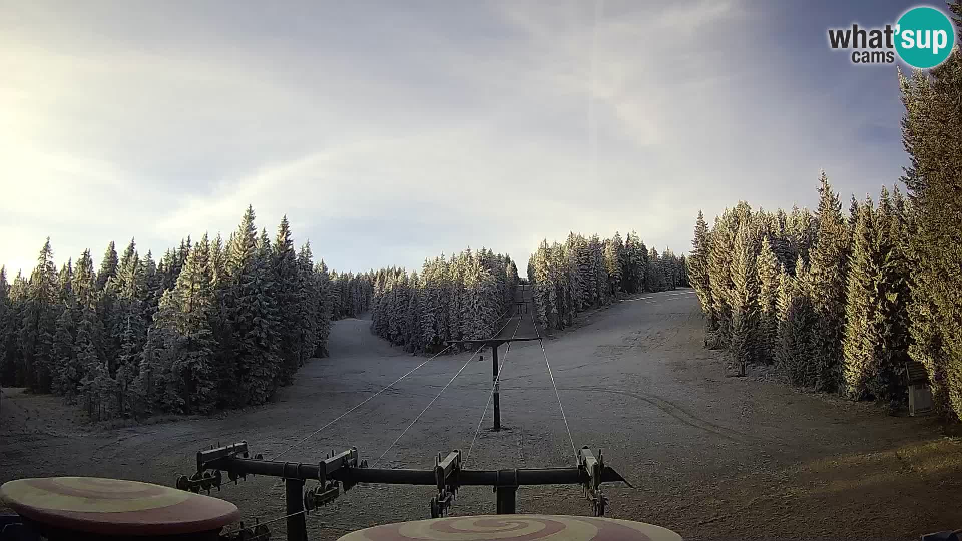 Skigebiet Rogla Webcam Ostruščica Piste 1 und 2