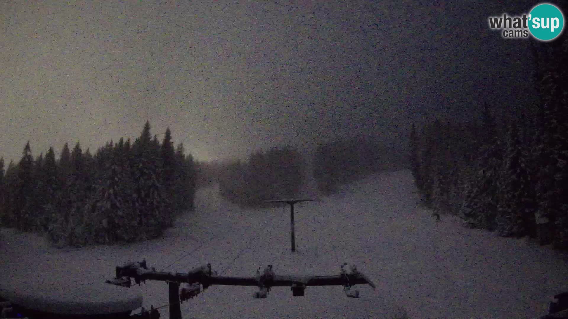 Comprensorio sciistico Rogla Webcam live Ostruščica piste 1 e 2