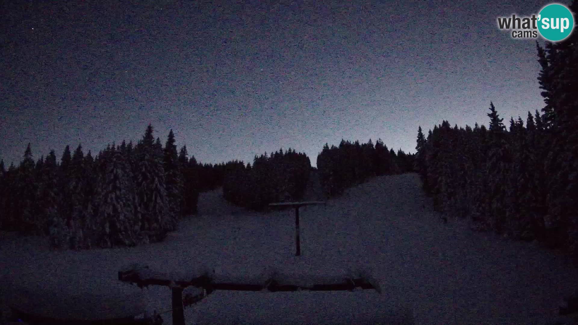 Comprensorio sciistico Rogla Webcam live Ostruščica piste 1 e 2