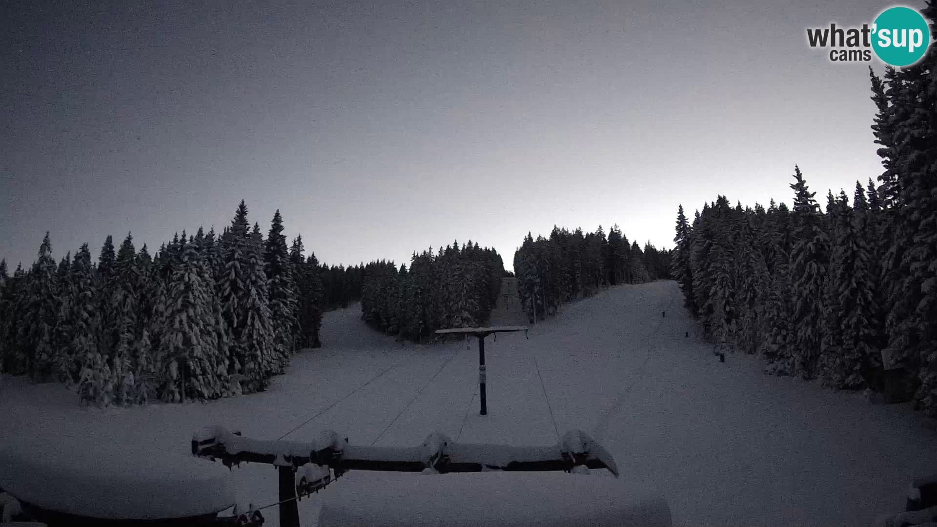 Estación de esquí Rogla Webcam Ostruščica pistas 1 y 2