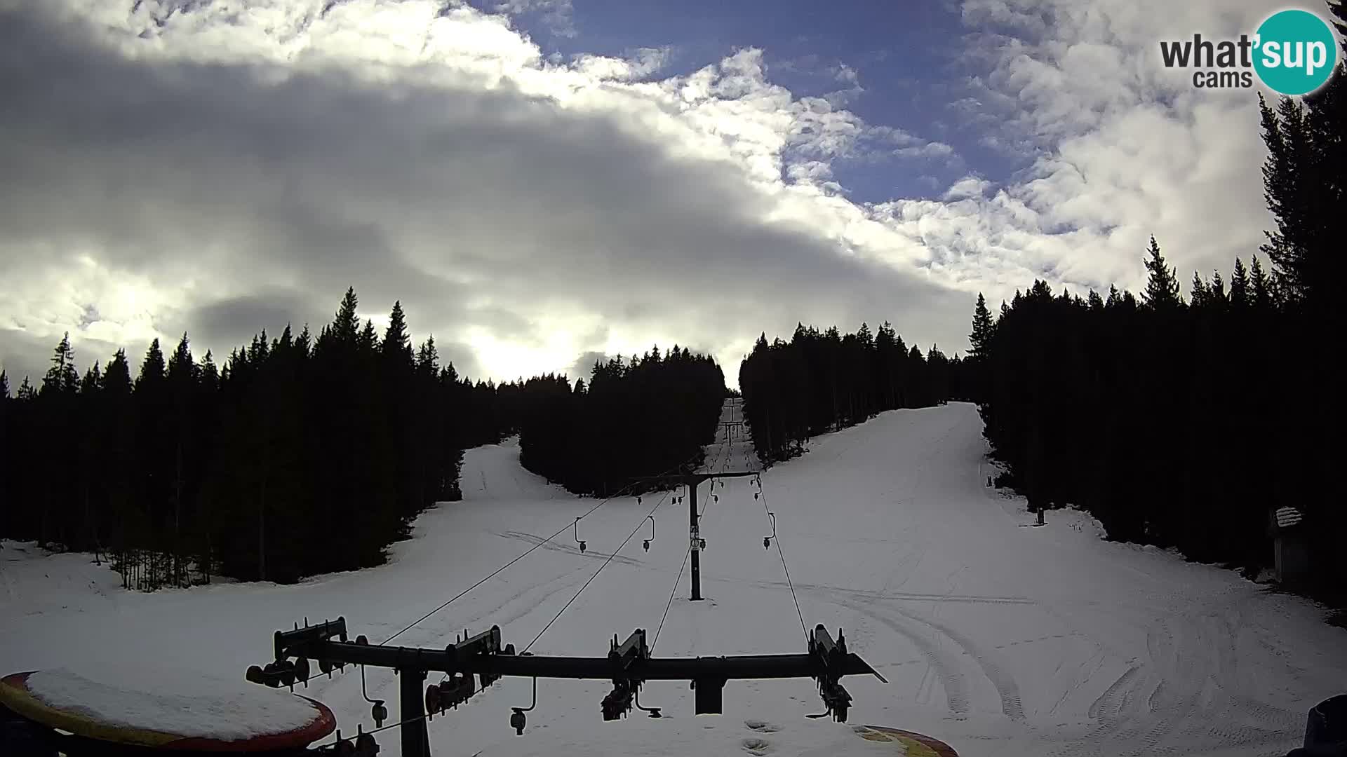 Estación de esquí Rogla Webcam Ostruščica pistas 1 y 2